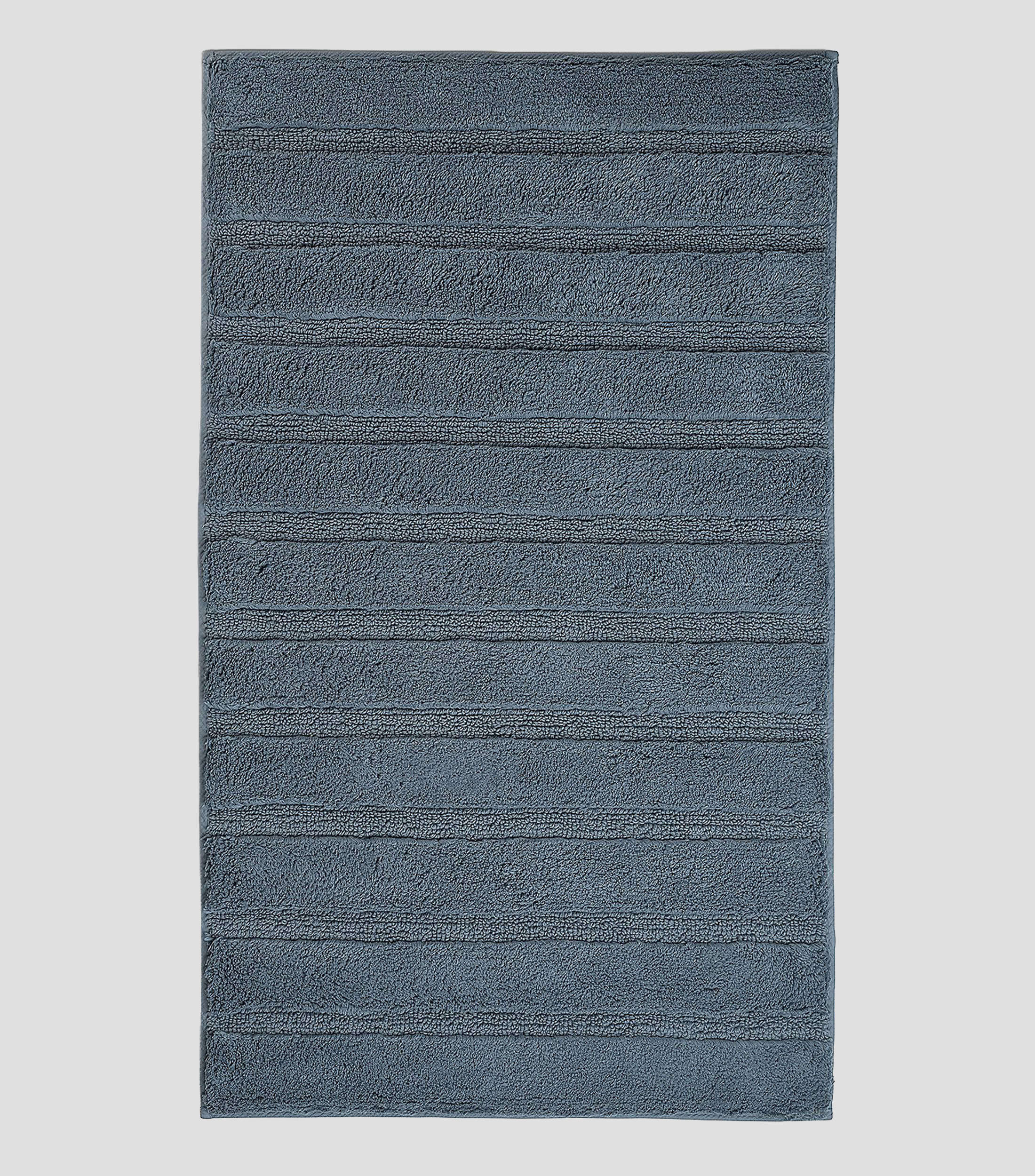 Tapete de bano azul Megan Rectangular