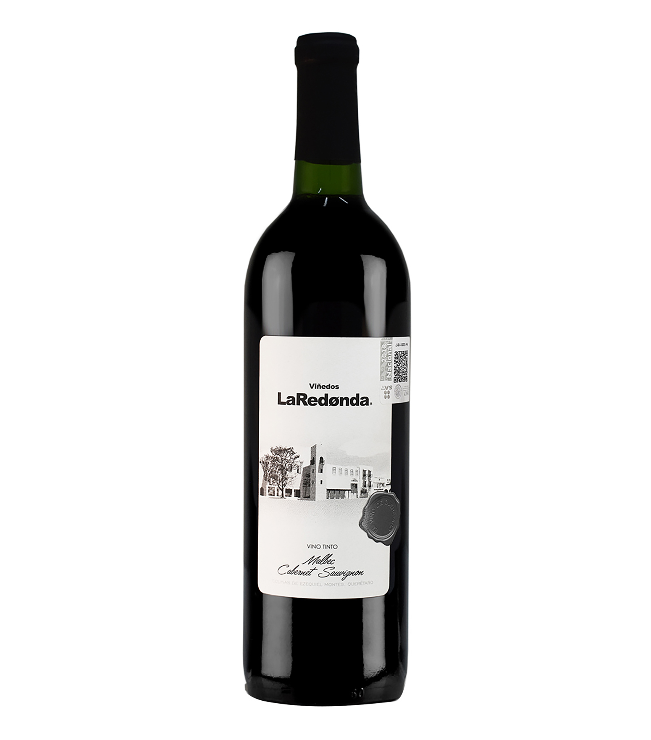 La Redonda Vino Tinto Malbec, Sauvignon, 750 ml El Palacio
