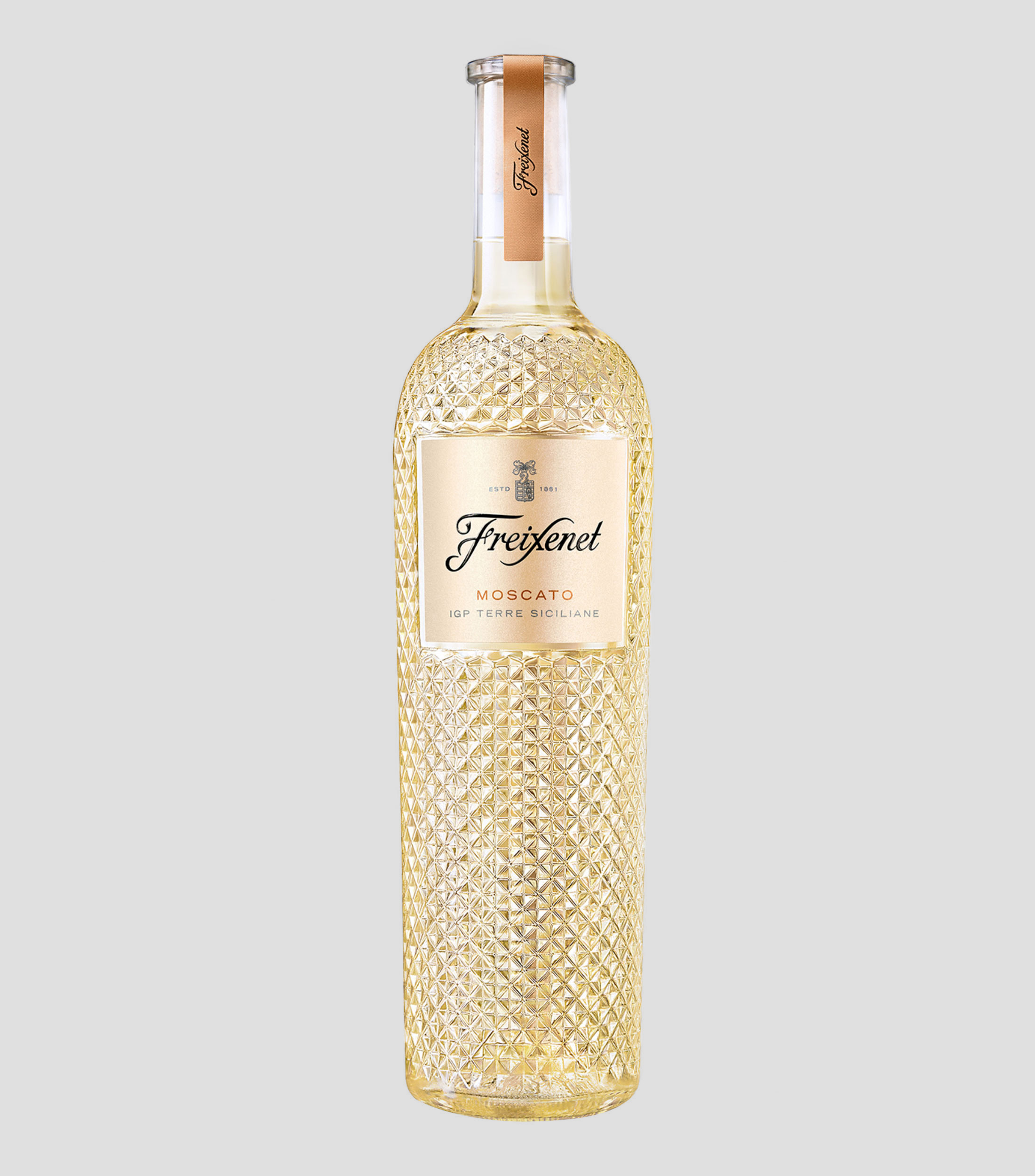 Vino blanco Moscatel, Moscato IGP Terre Sicilia, Italia, 750 ml