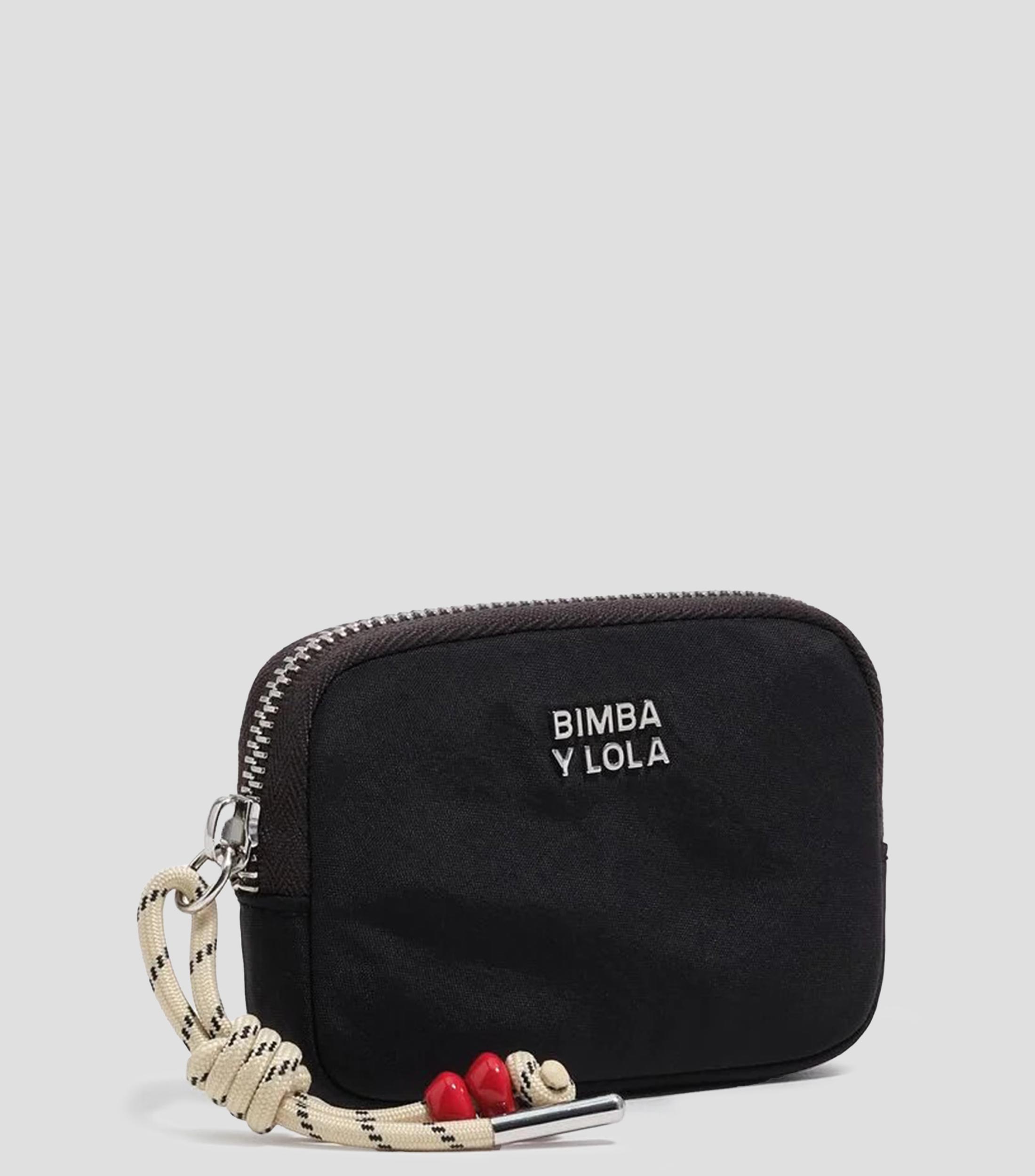 Monedero nylon grafito Mujer