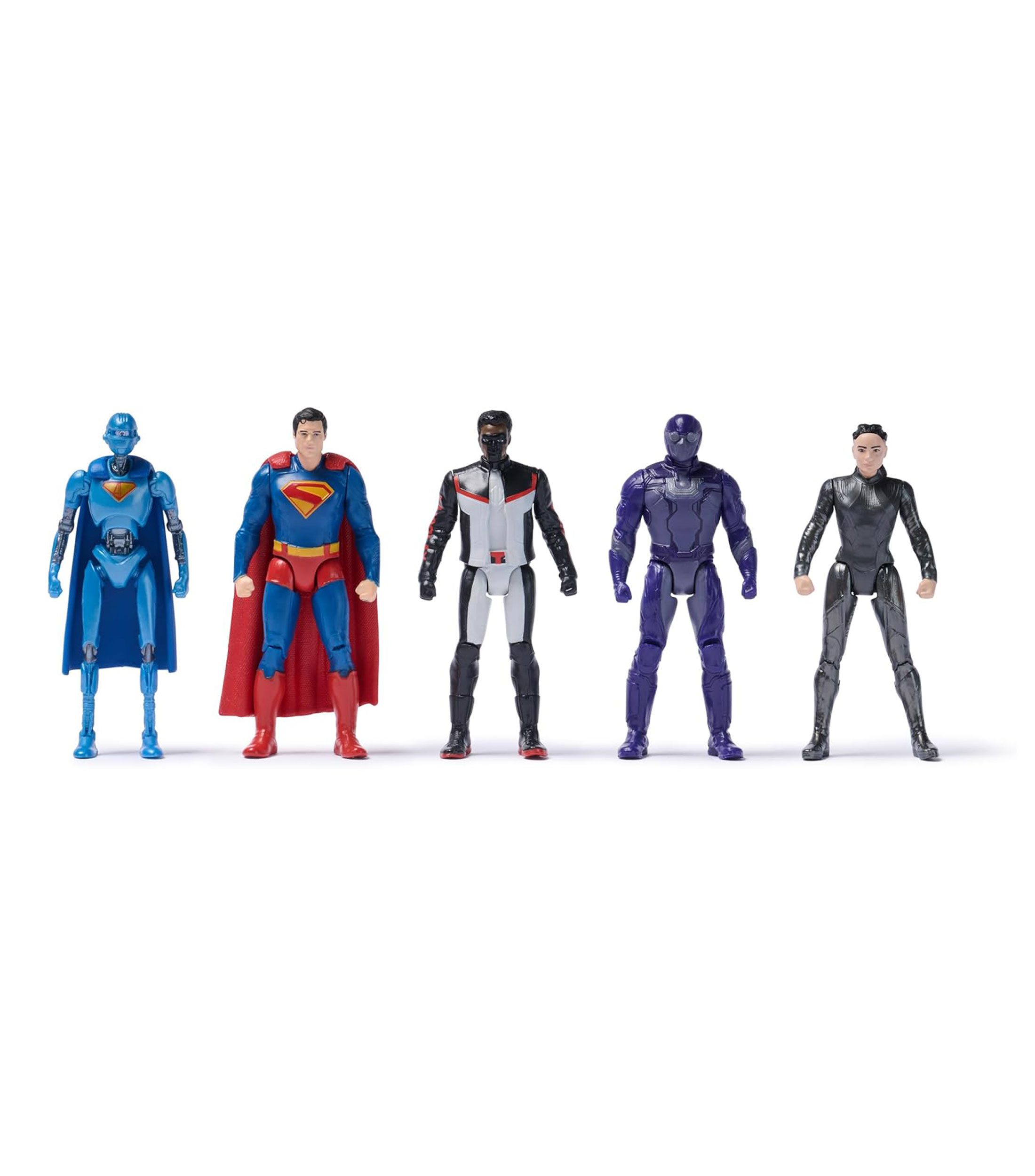 Set de 5 Figuras Heroes Vs. Villains de Superman