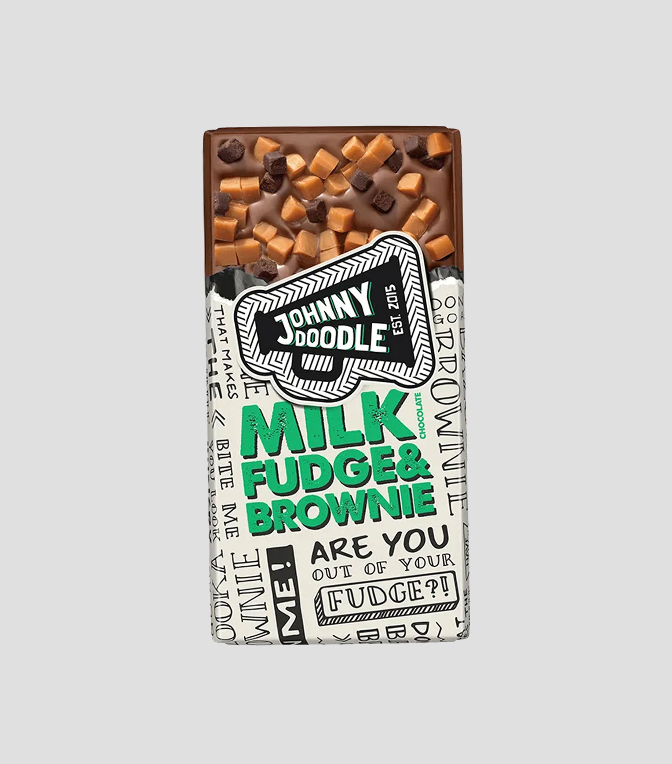 Chocolate Milk Fudge & Brownie, 150 gr