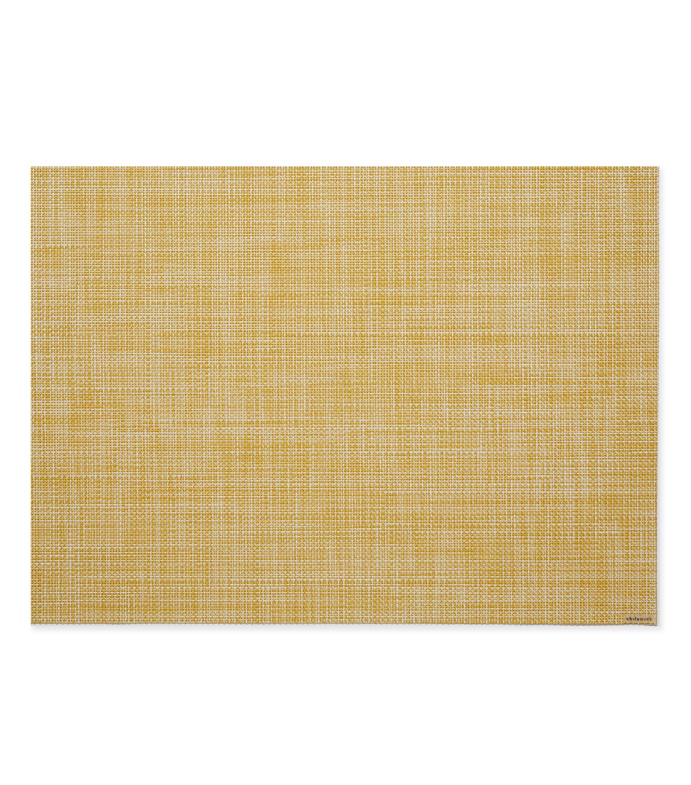 Mantel Individual Mini Basket Ocre en vinil