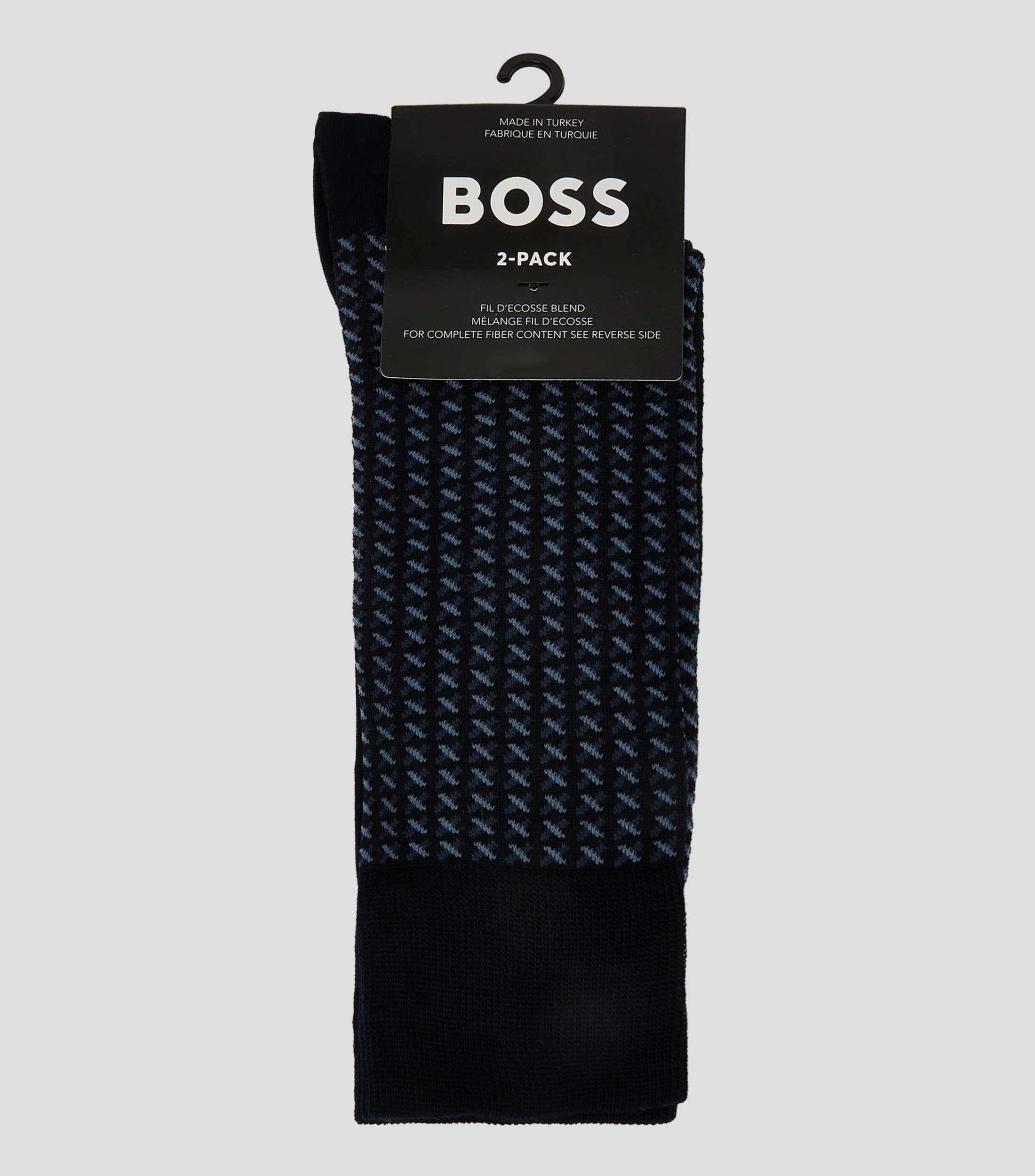 BOSS LOGO 3 PACK - Calzini - white/bianco