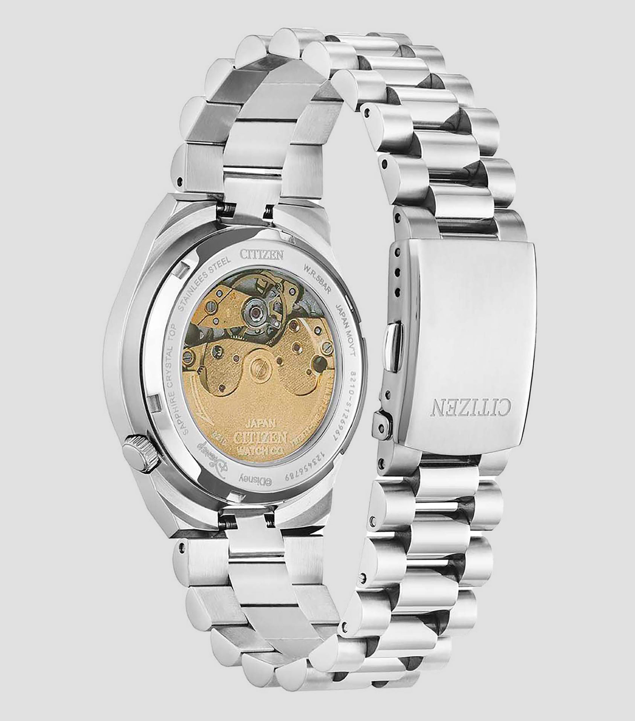 Reloj Unisex Tsuyosa Automatic Tiffany Casual, Plateado