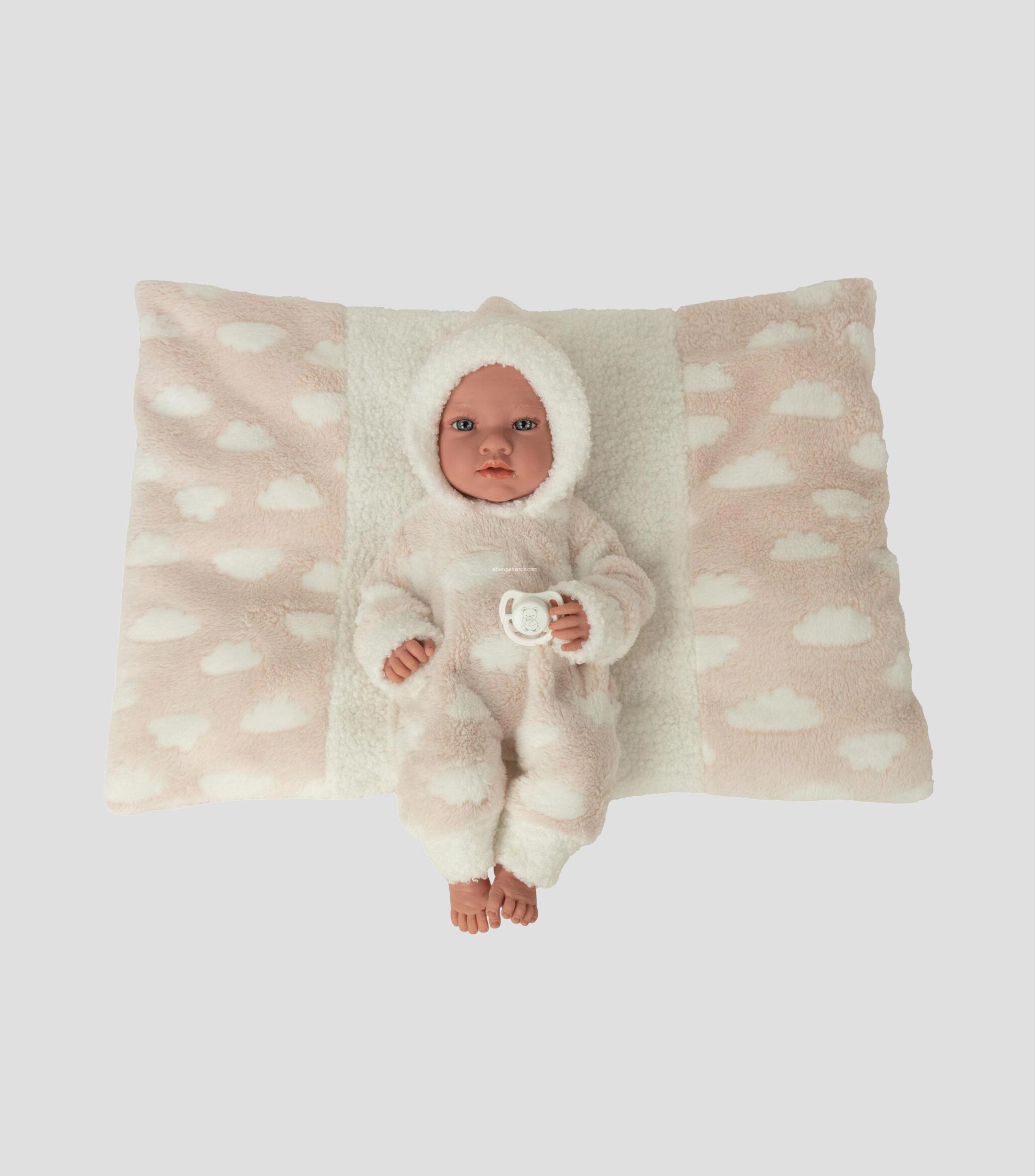 Muñeca Elegance Aria Rosa con cojinete