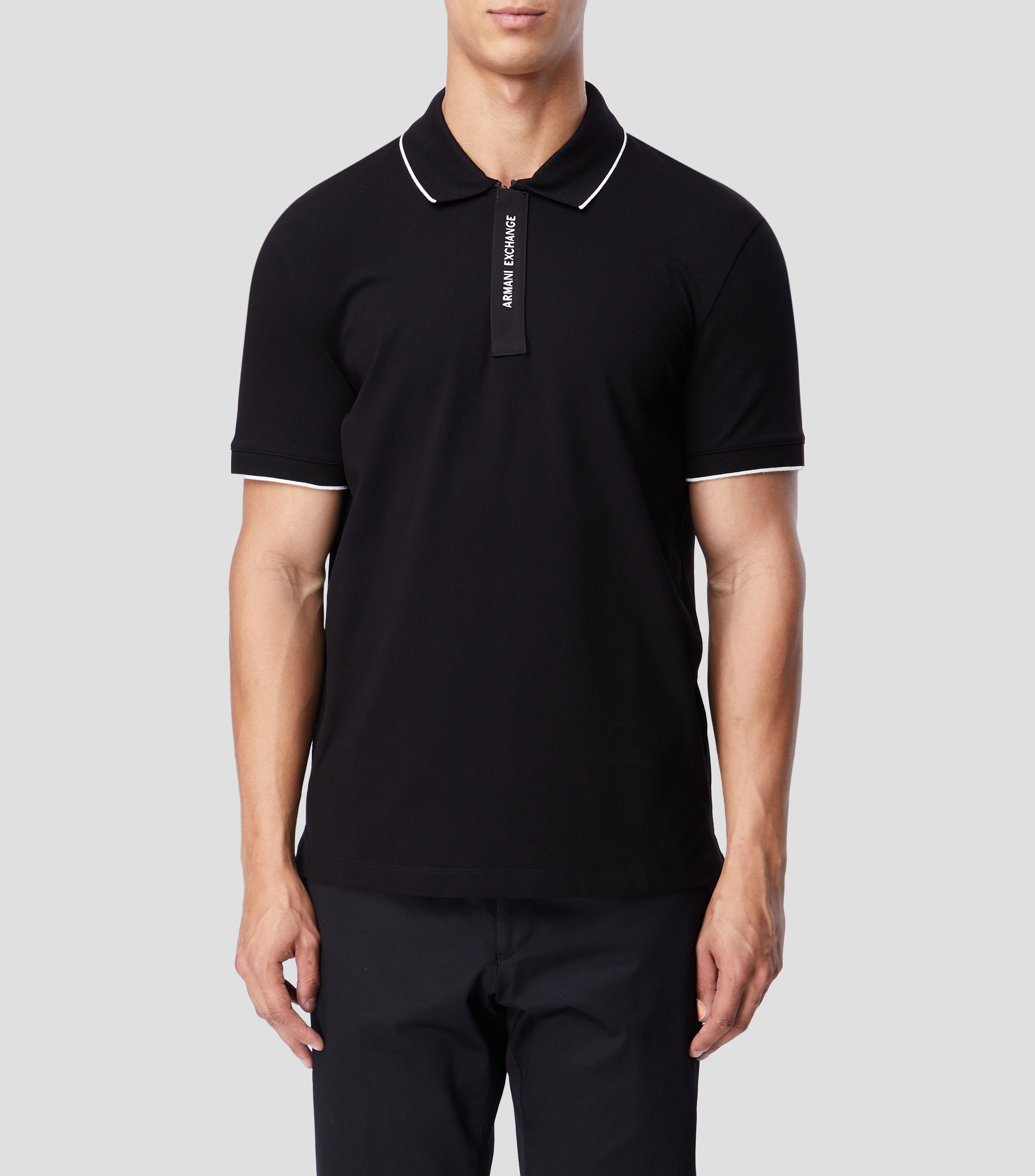 Playera tipo polo con manga corta Hombre
