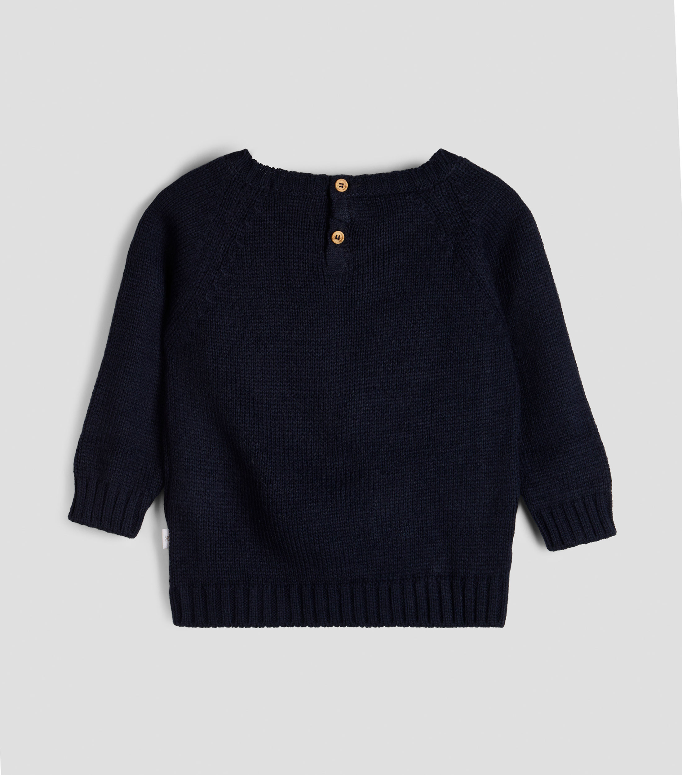 Suéter cuello redondo Bebé