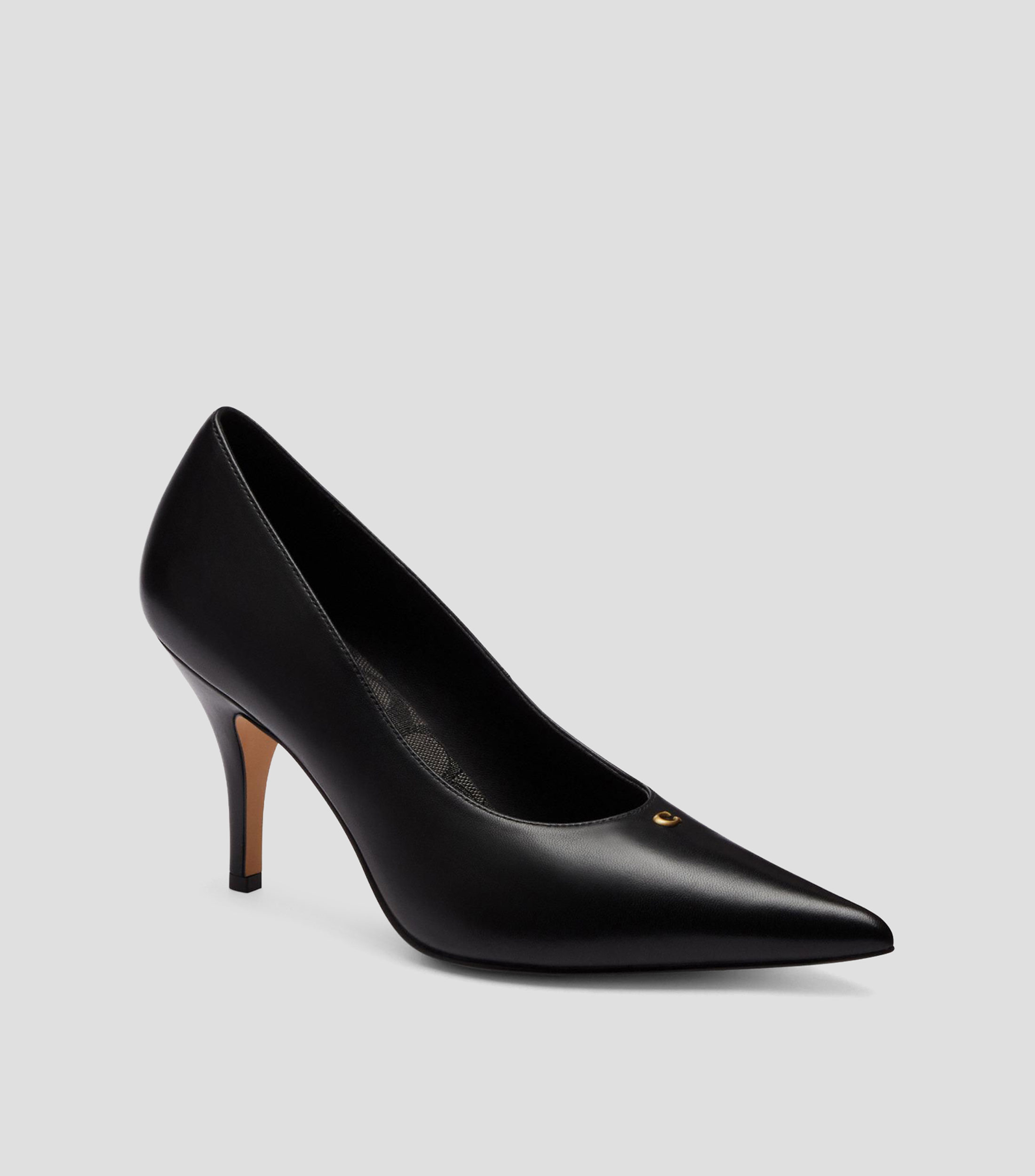 Zapatillas con tacón alto delgado Mujer