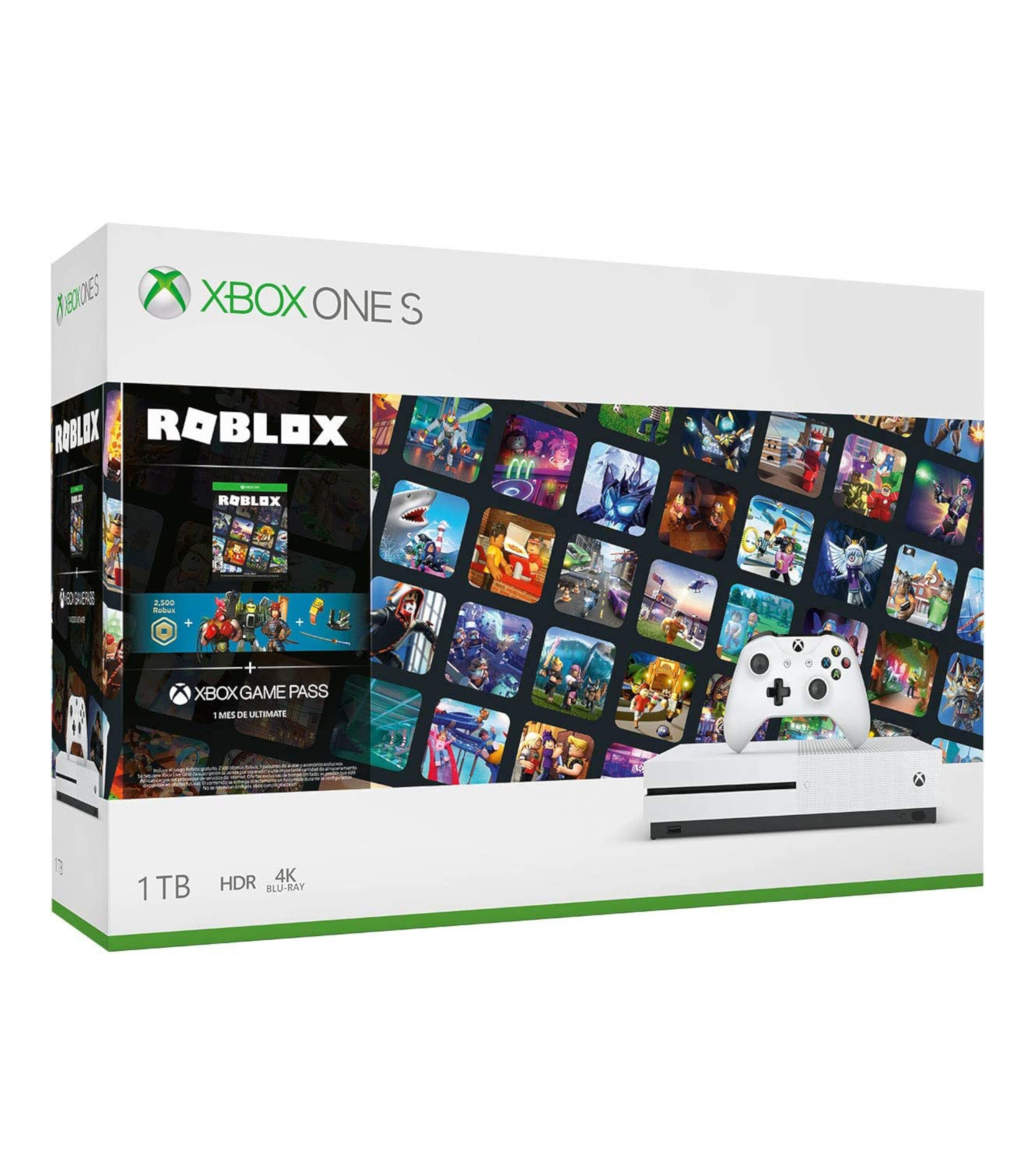 Xbox Consola Xbox One S 1 Tb Roblox El Palacio De Hierro - botas de roblox