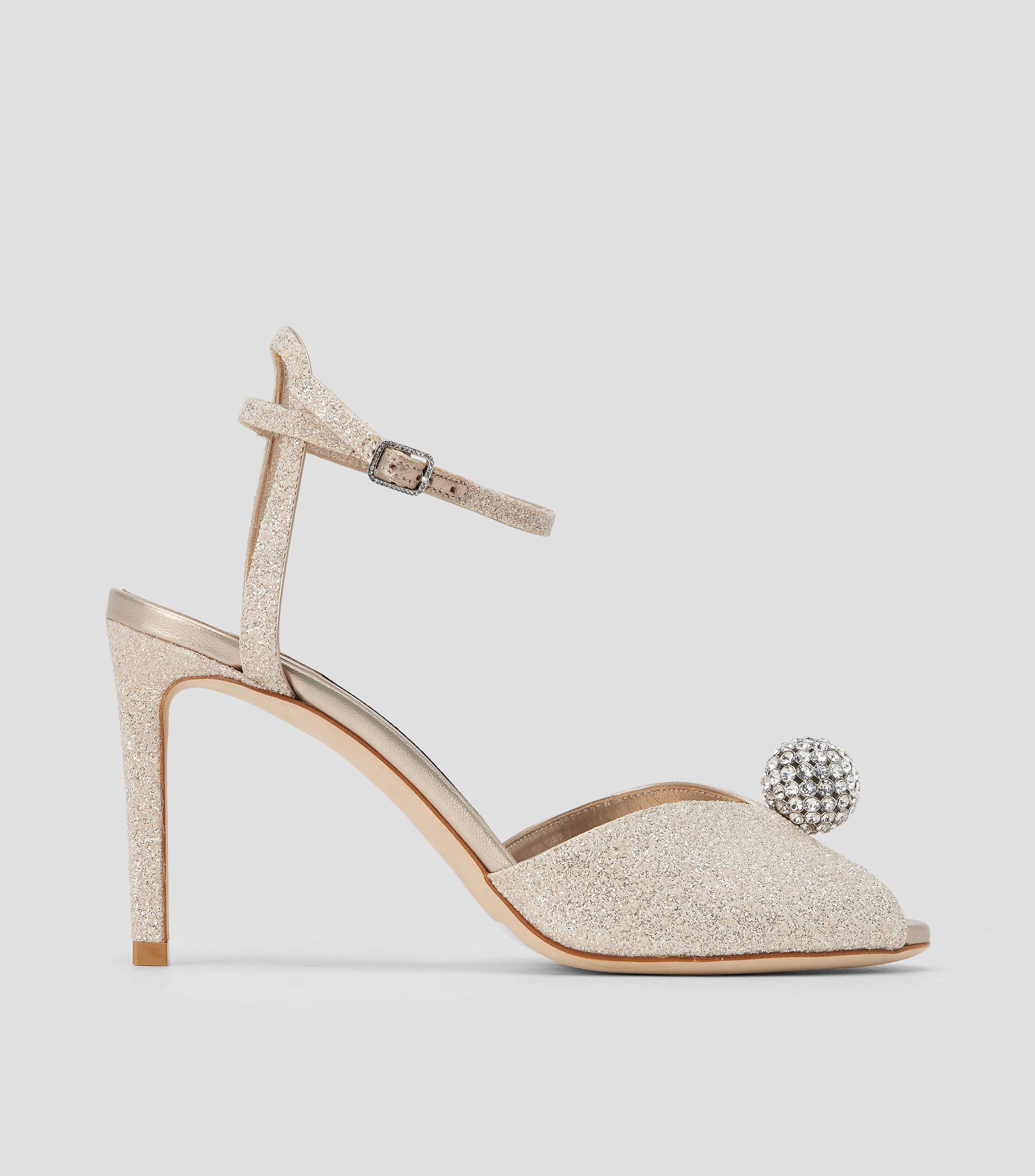 Sandalias con tacón alto de aguja Sacora Mujer