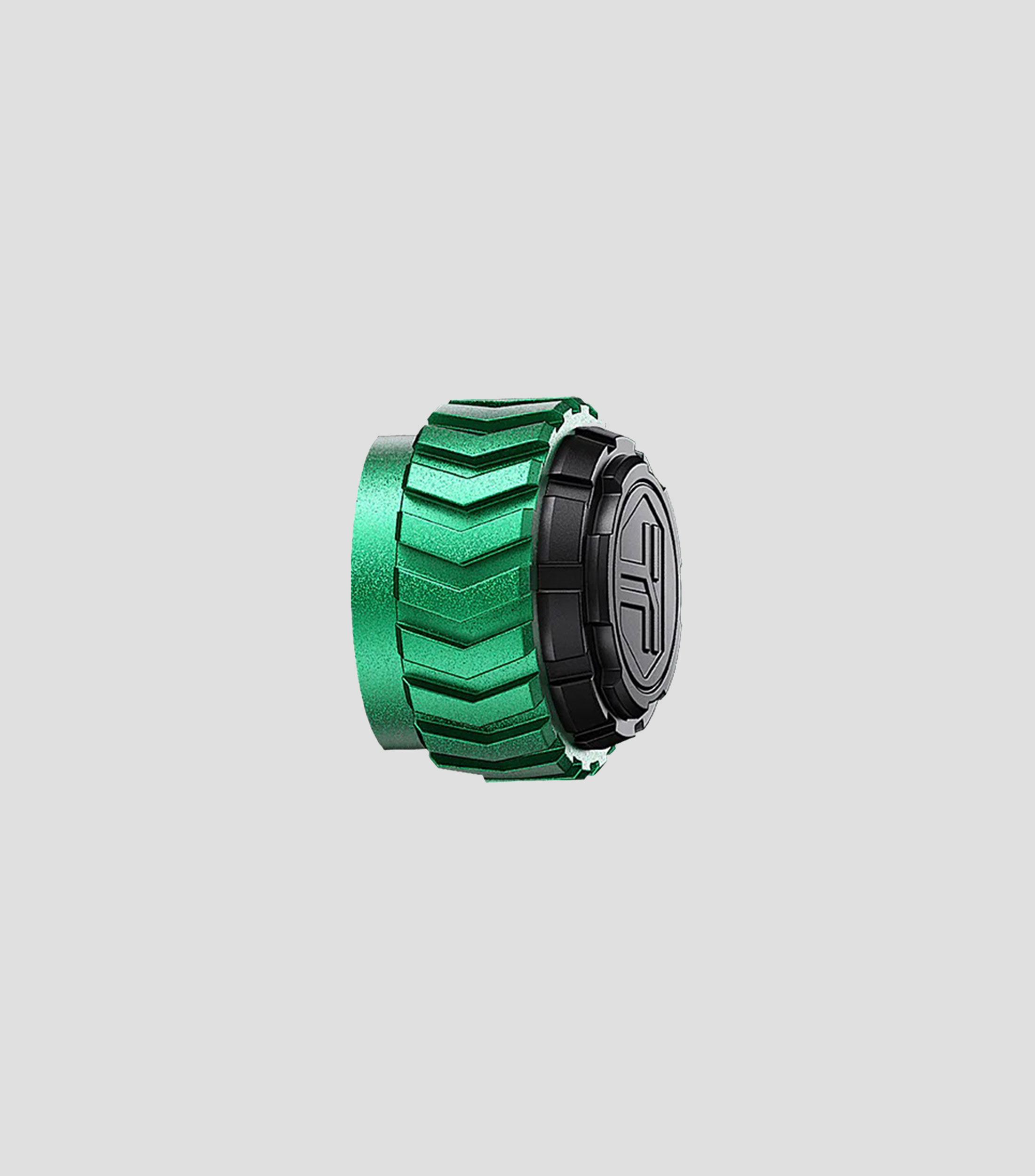 Corona intercambiable para reloj Dark Matter en acero inoxidable verde