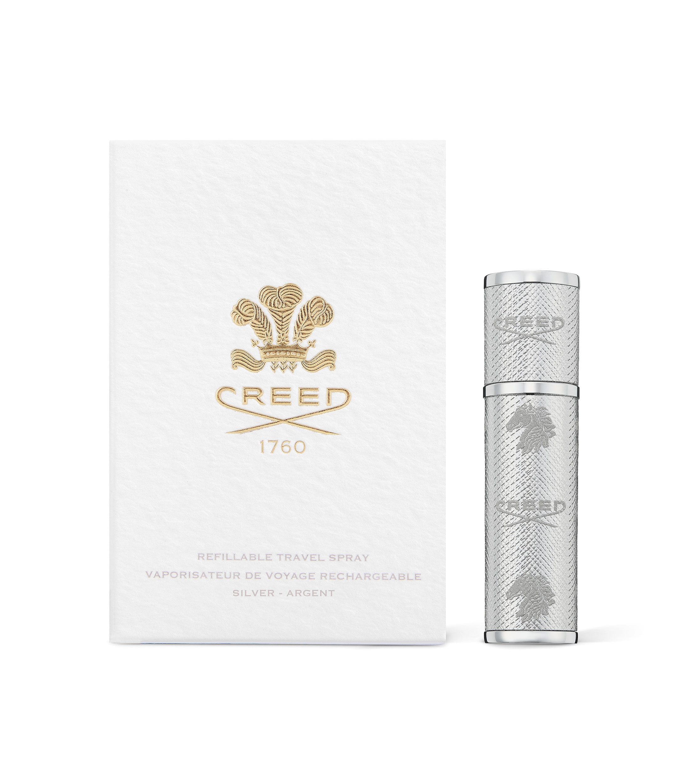 Atomizador de fragancia Travel Silver, 5 ml