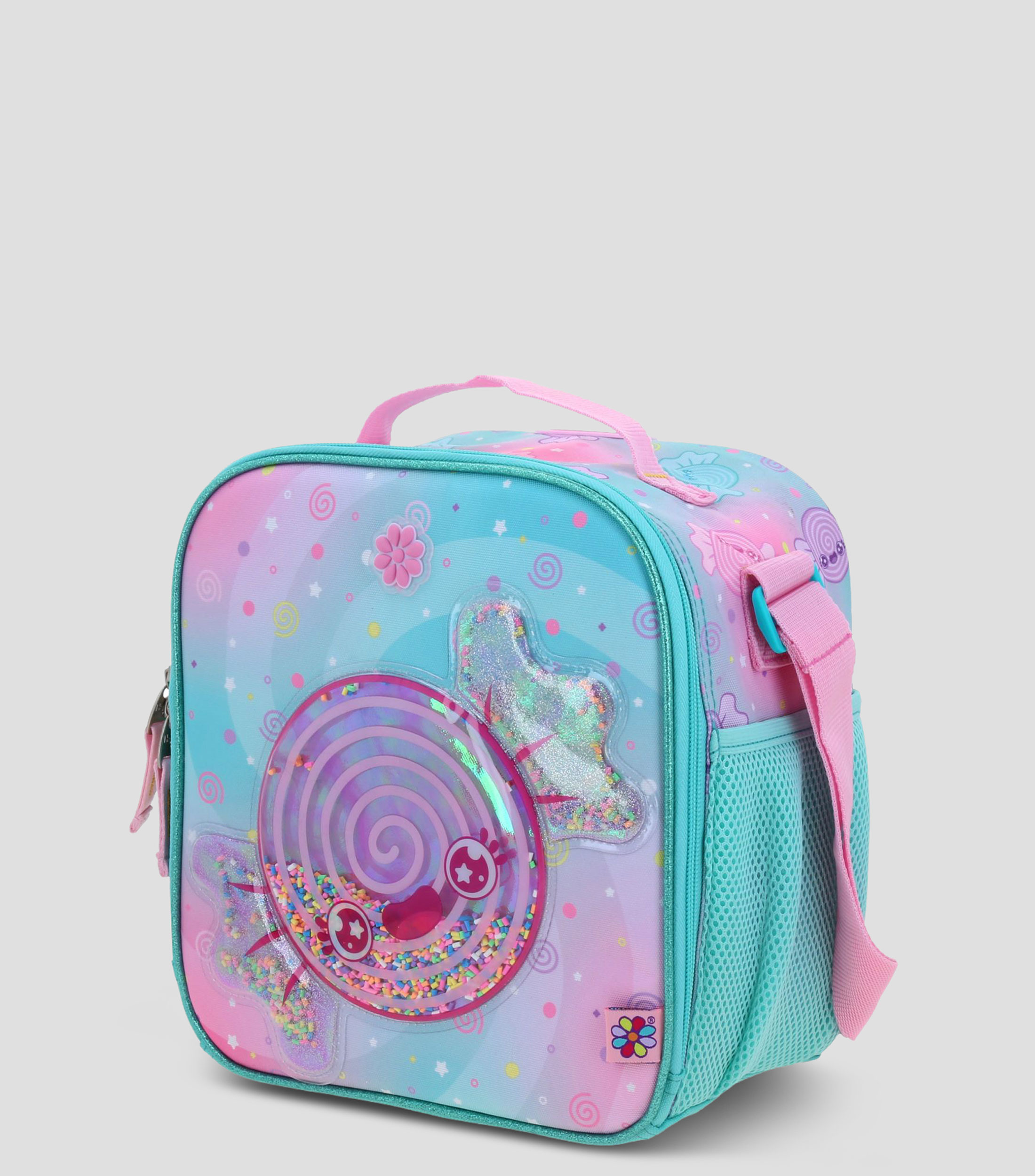 Lonchera escolar estampada Niña