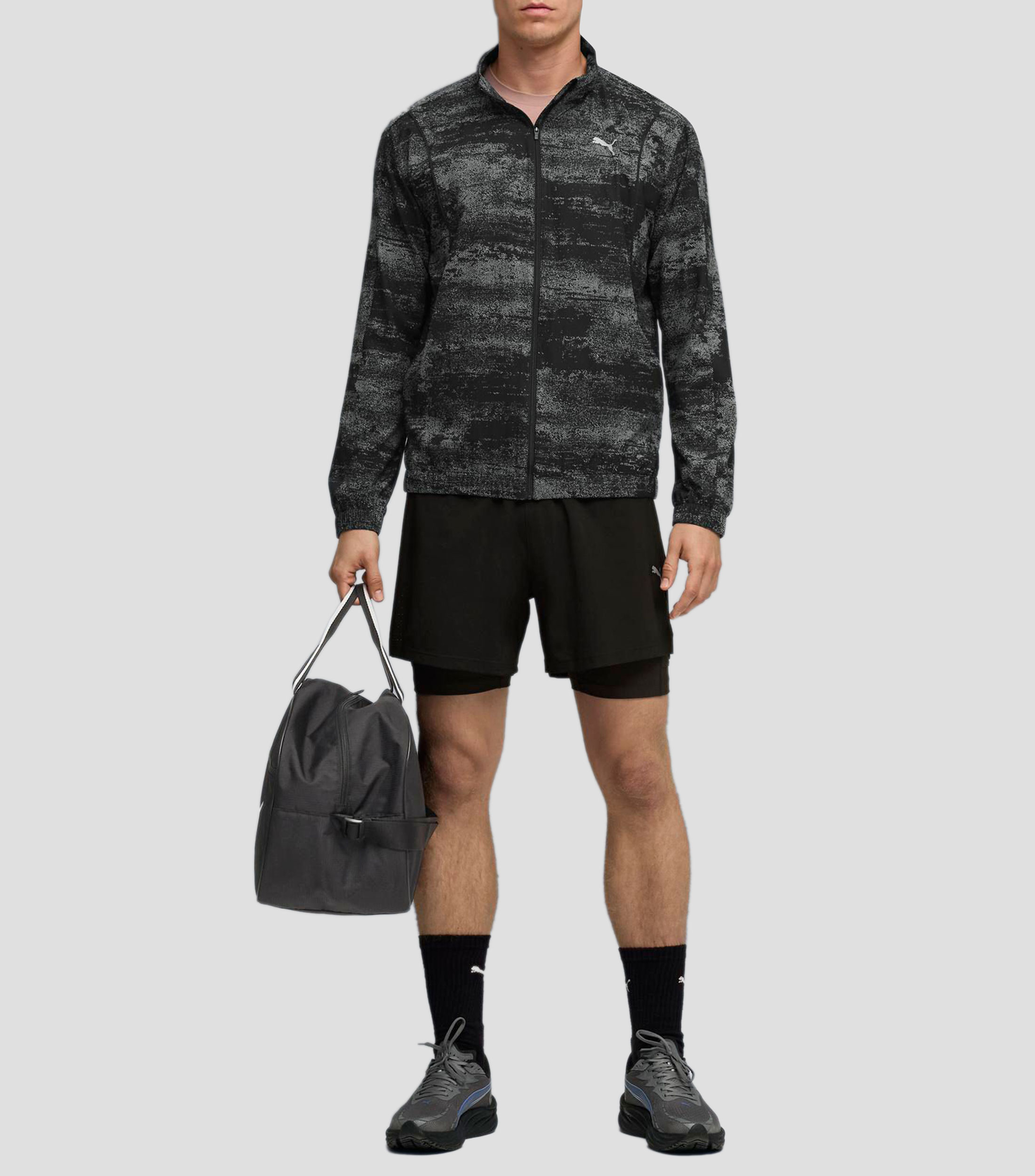 Chamarra para correr Hombre