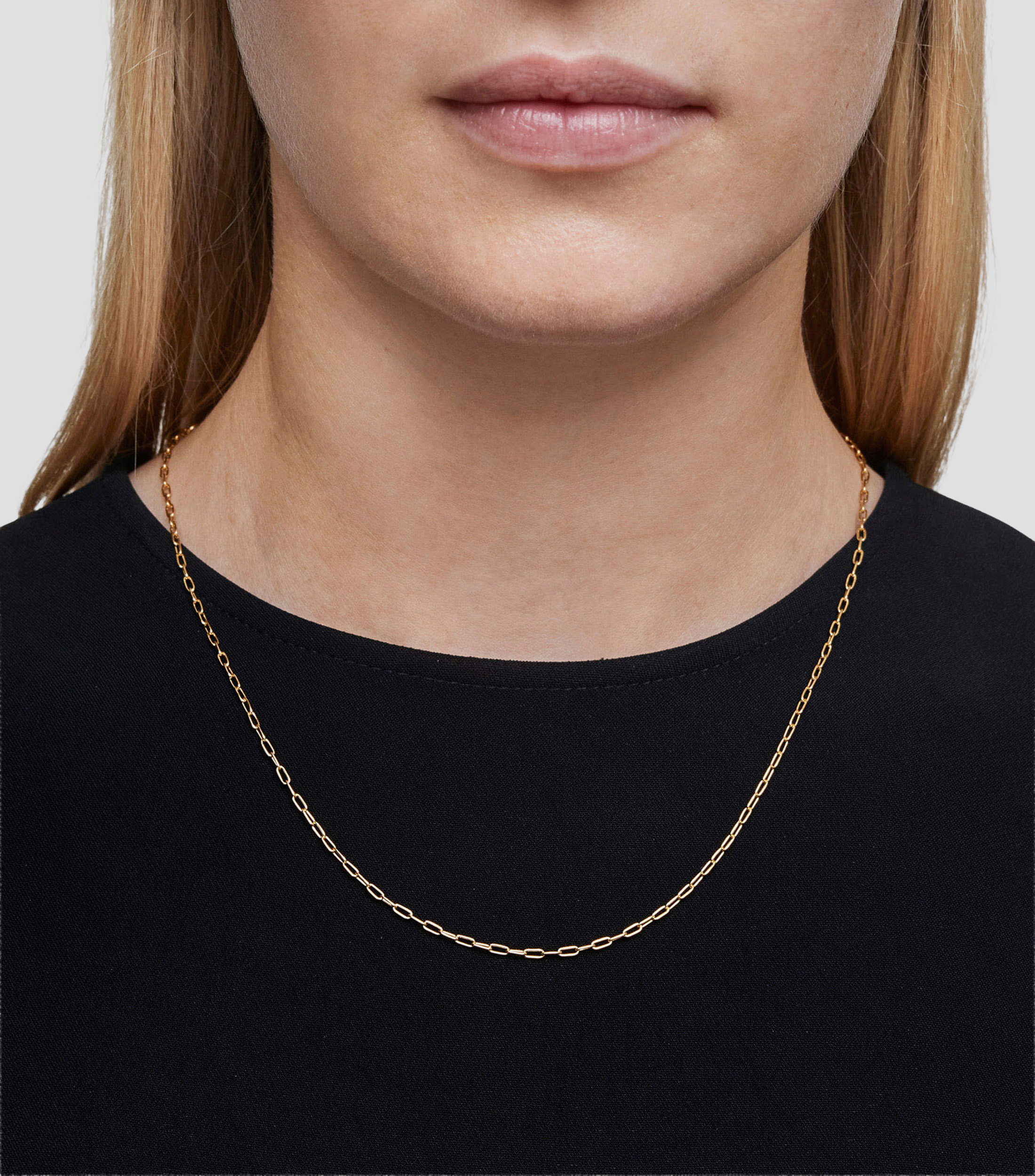 Collar en plata Basics Mujer