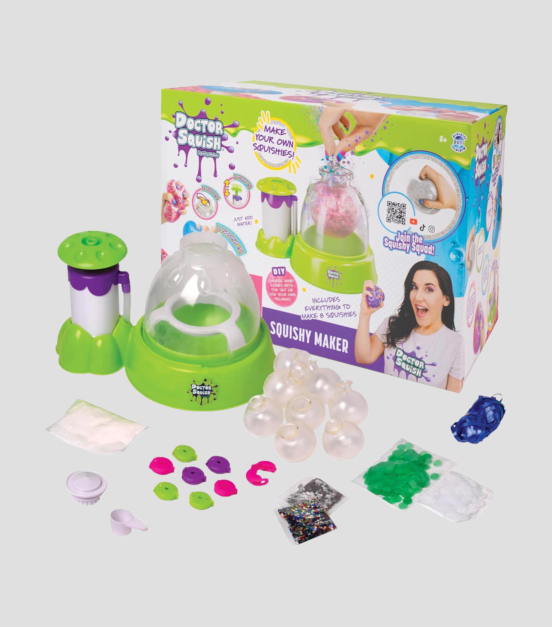 Juego de manualidades - Doctor Squish Estación Squishy Maker