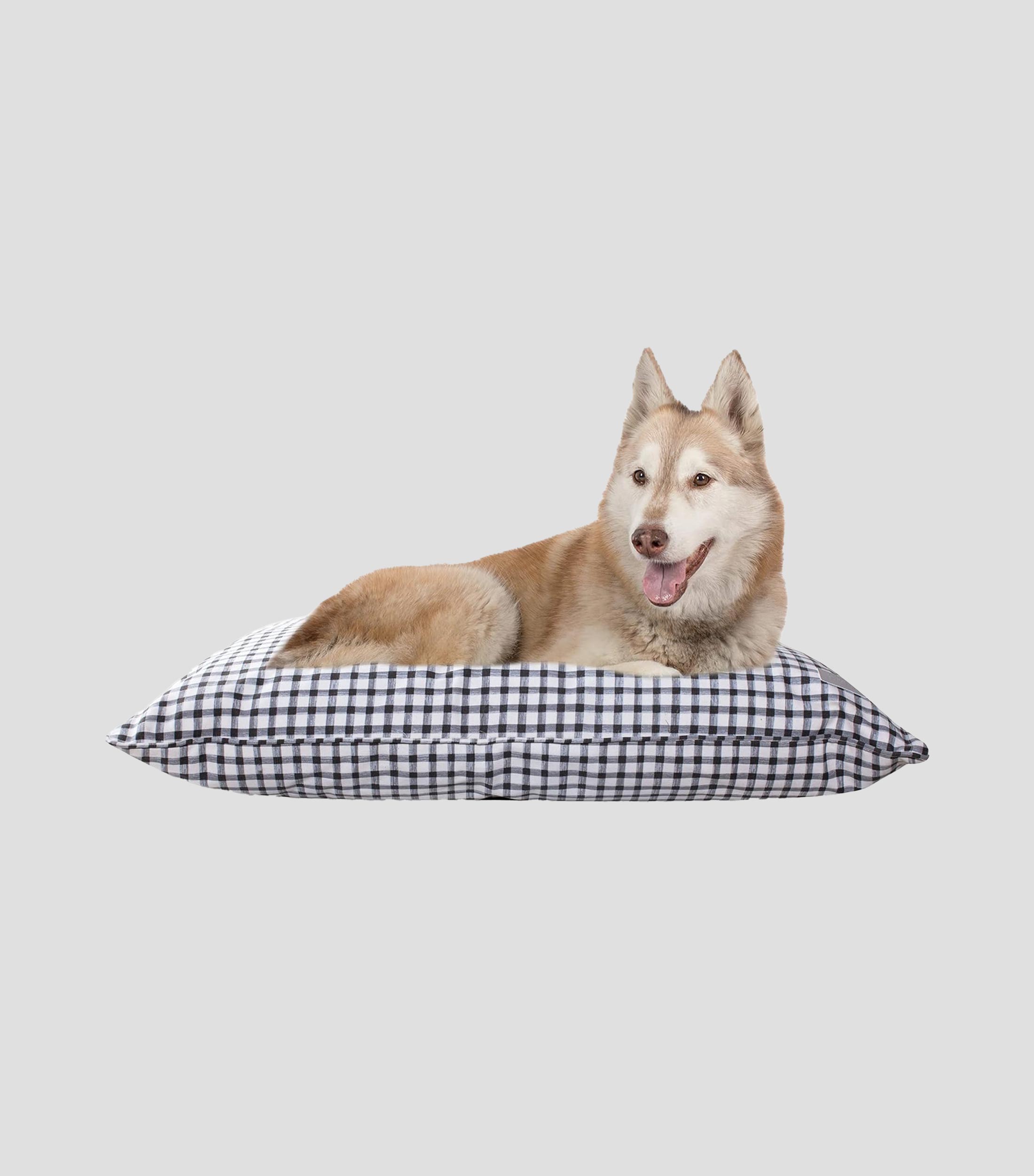Almohada para mascota Gingham grande