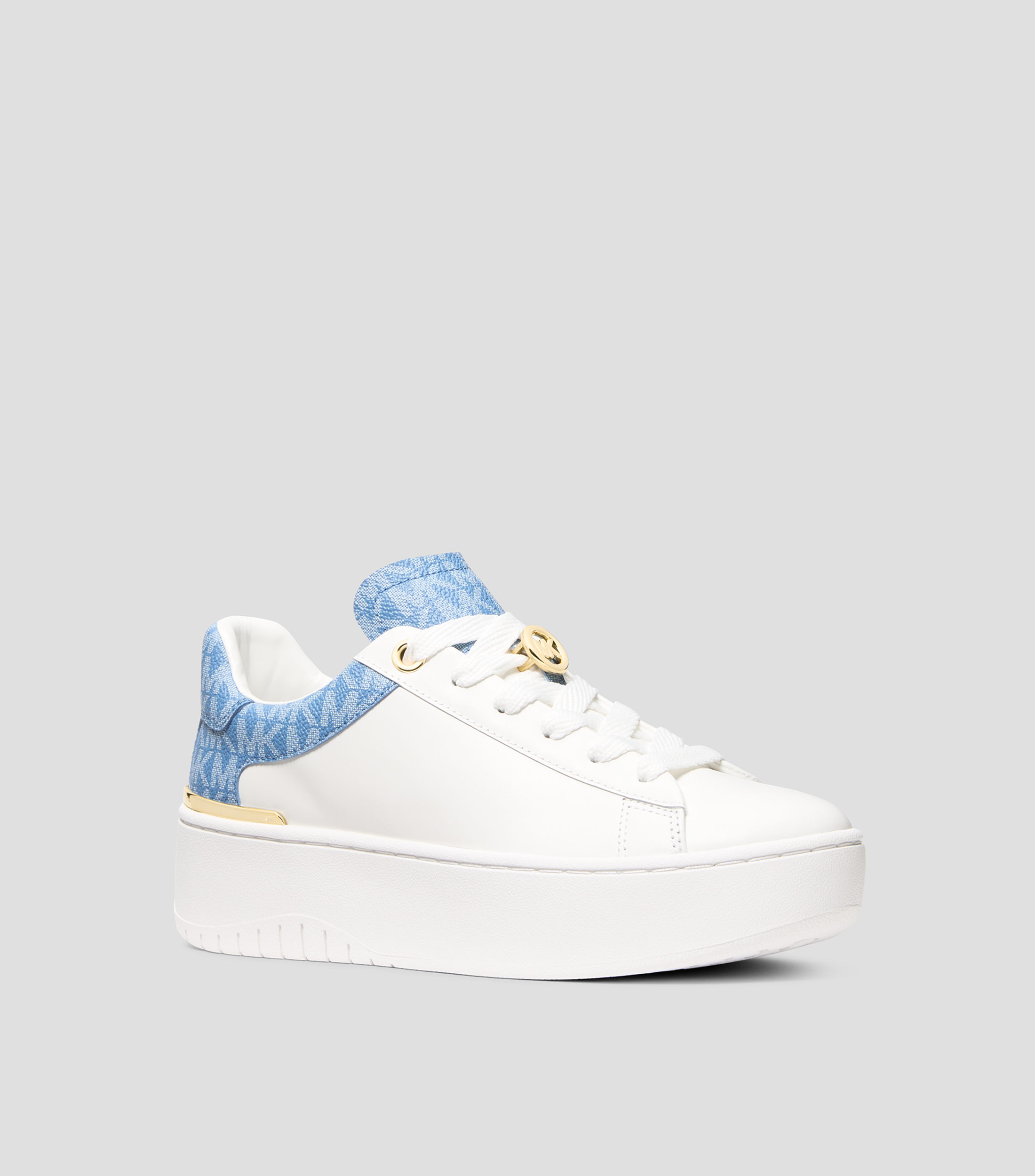 Tenis casuales con plataforma Dottie en piel Mujer