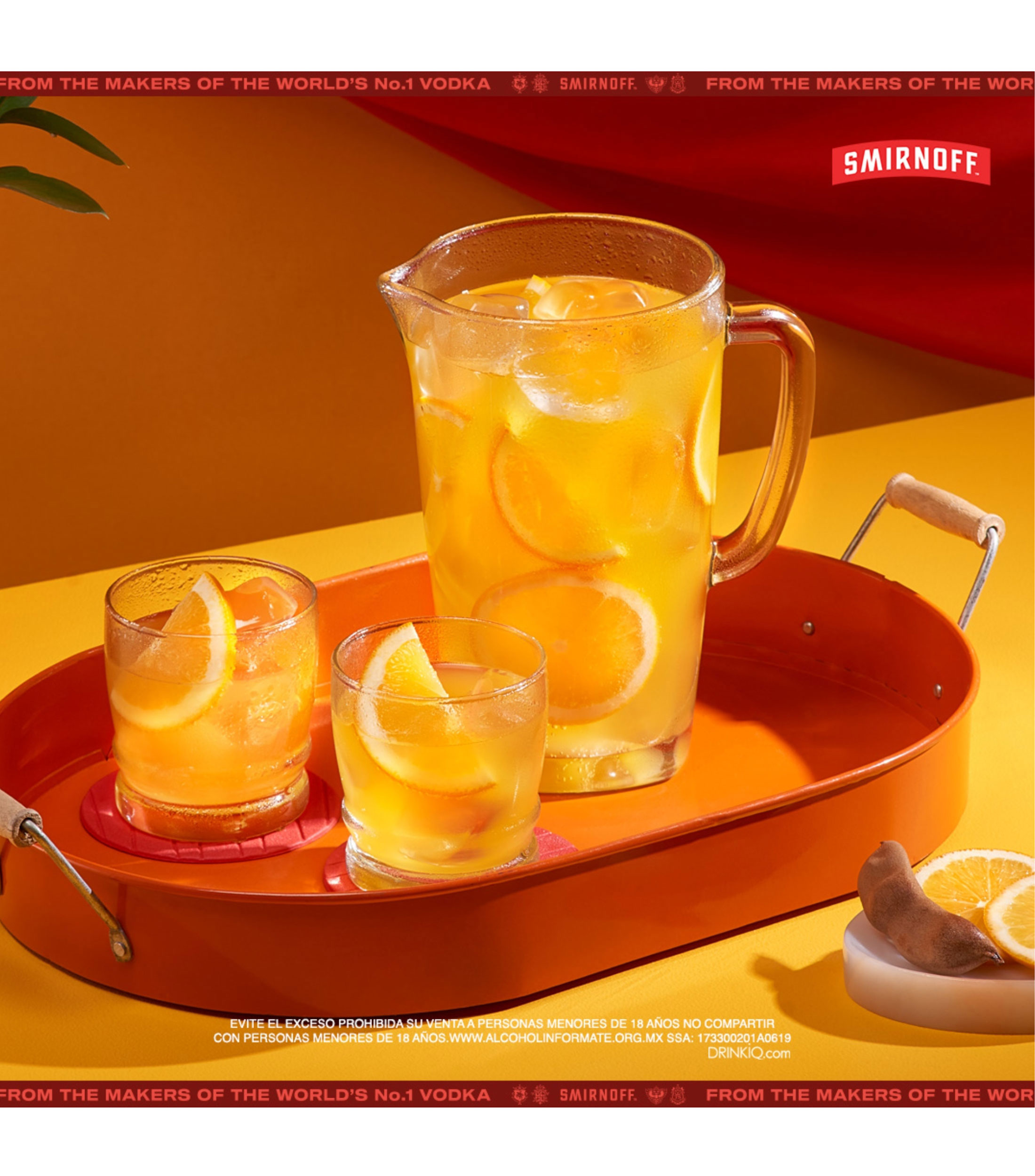 Vodka Smirnoff X1 Tamarindo, 750 ml