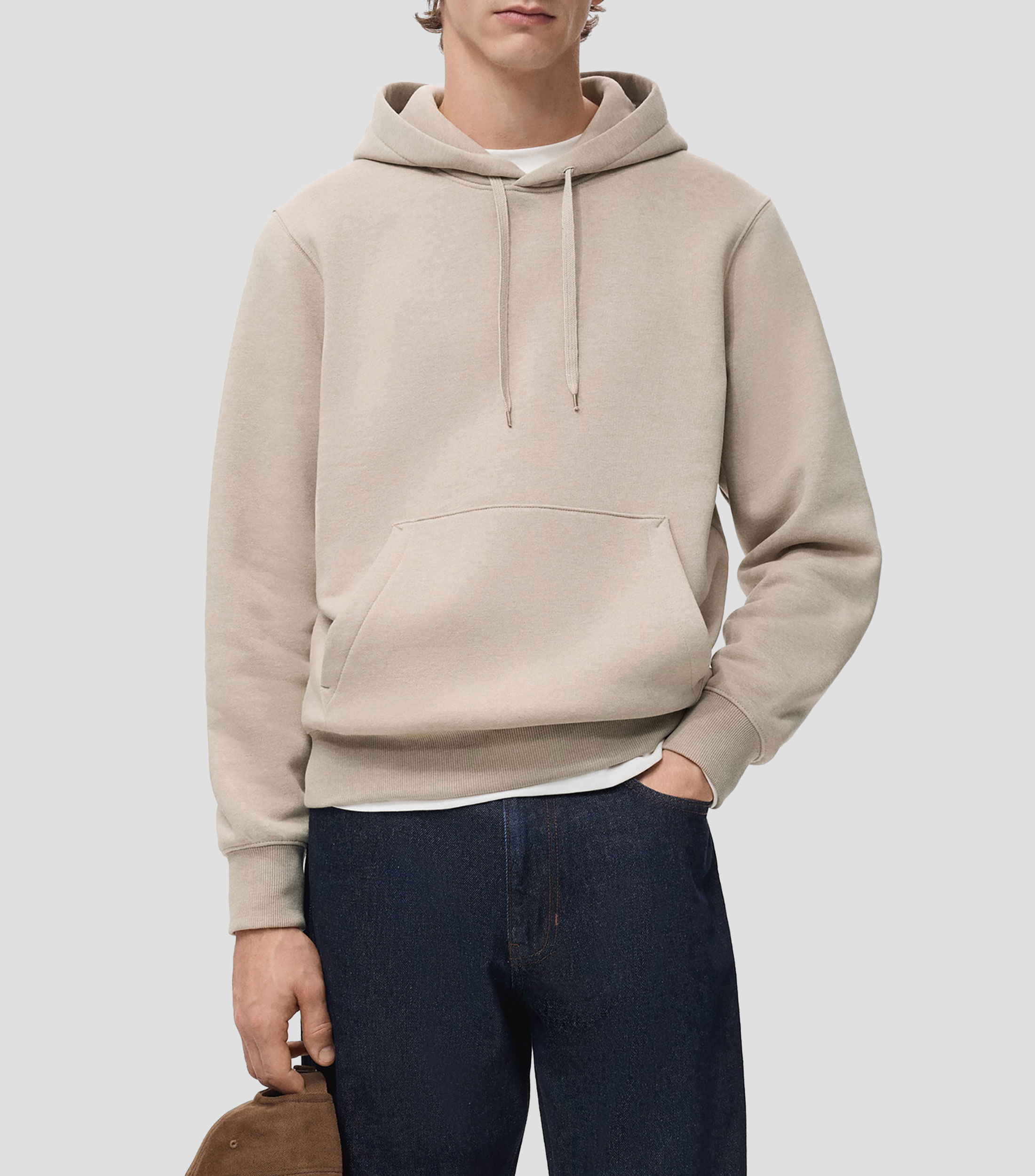Sudadera canguro con capucha Hombre