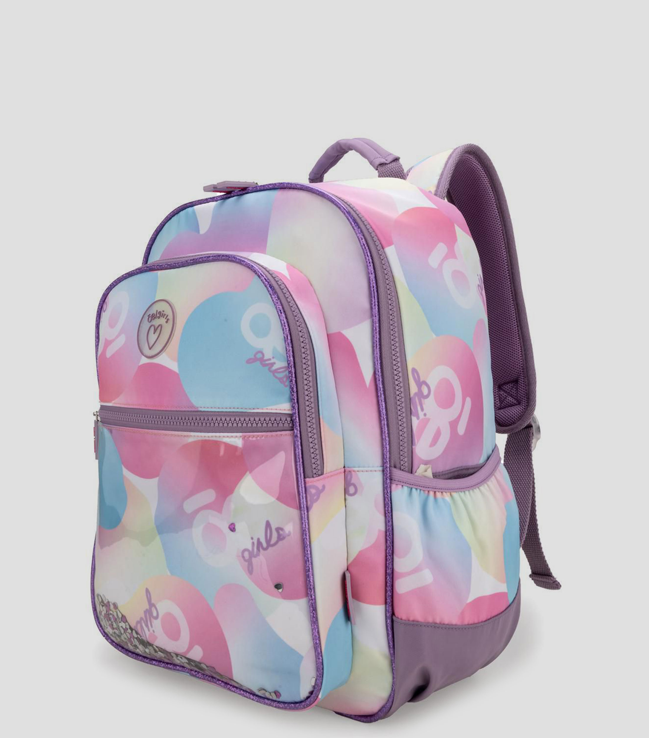 Bolsa Backpack Lila estampada Niña