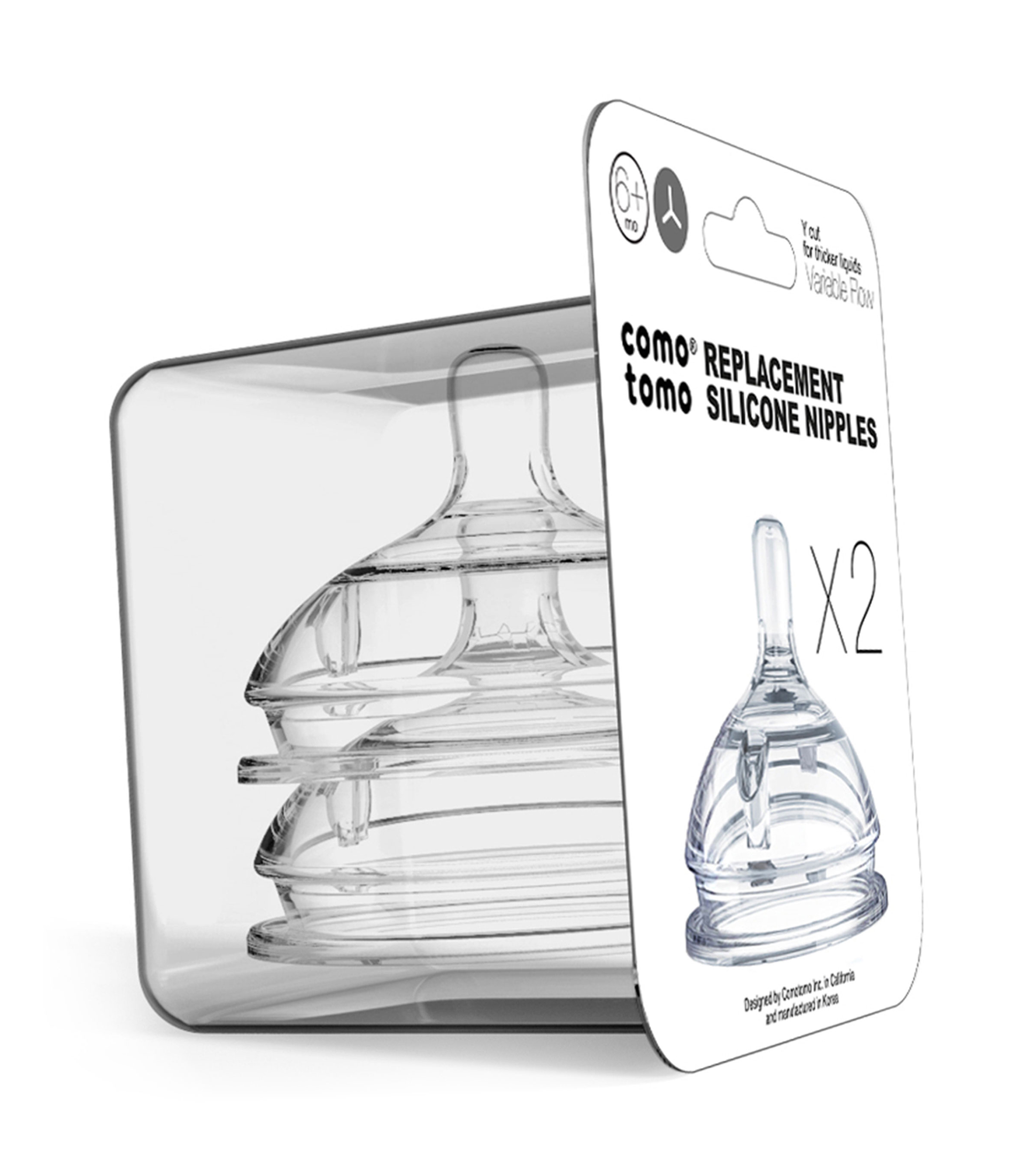 Set 2 Tetinas caudal variable