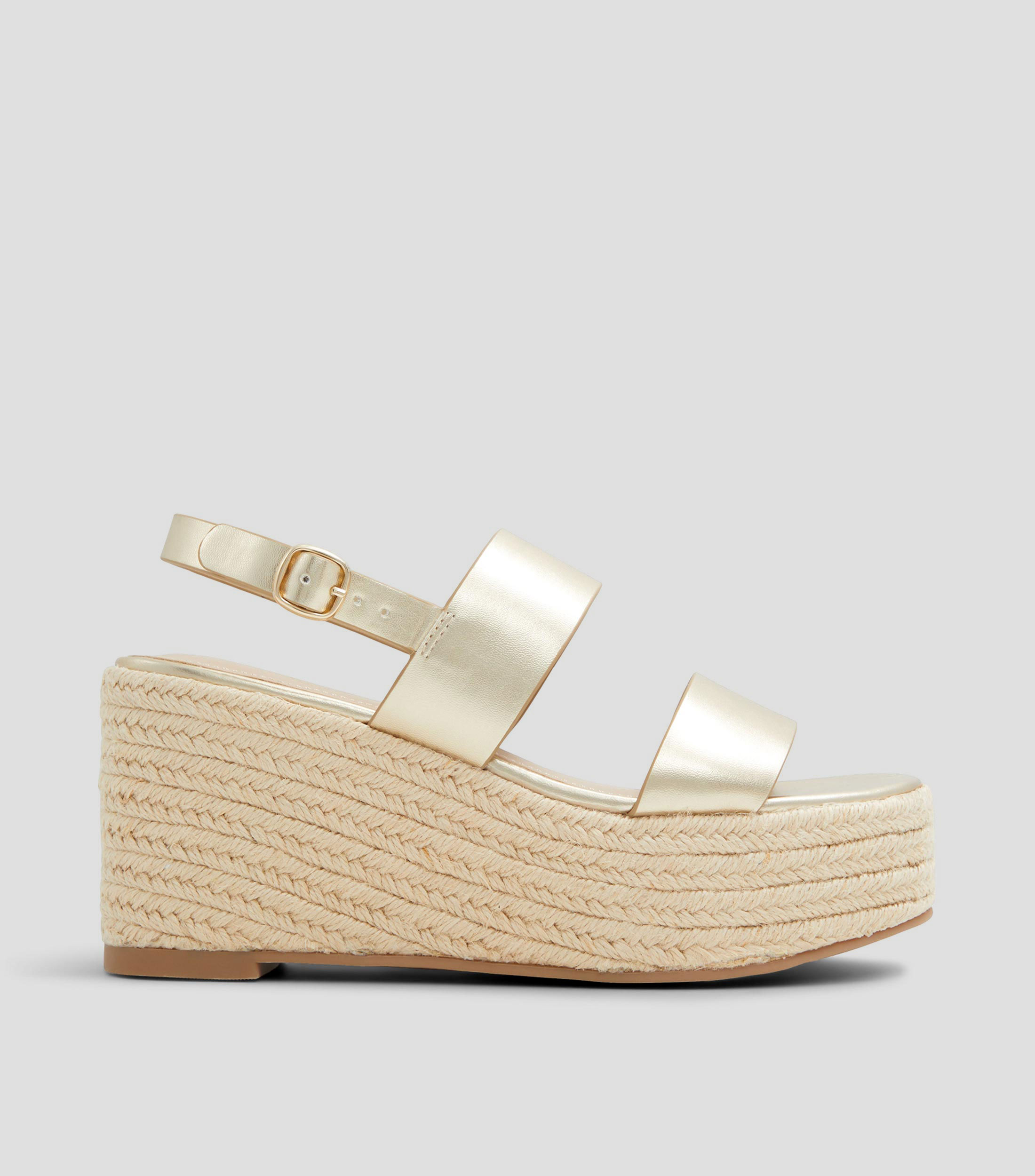 Sandalias de tacón Alto de Cuña Mujer