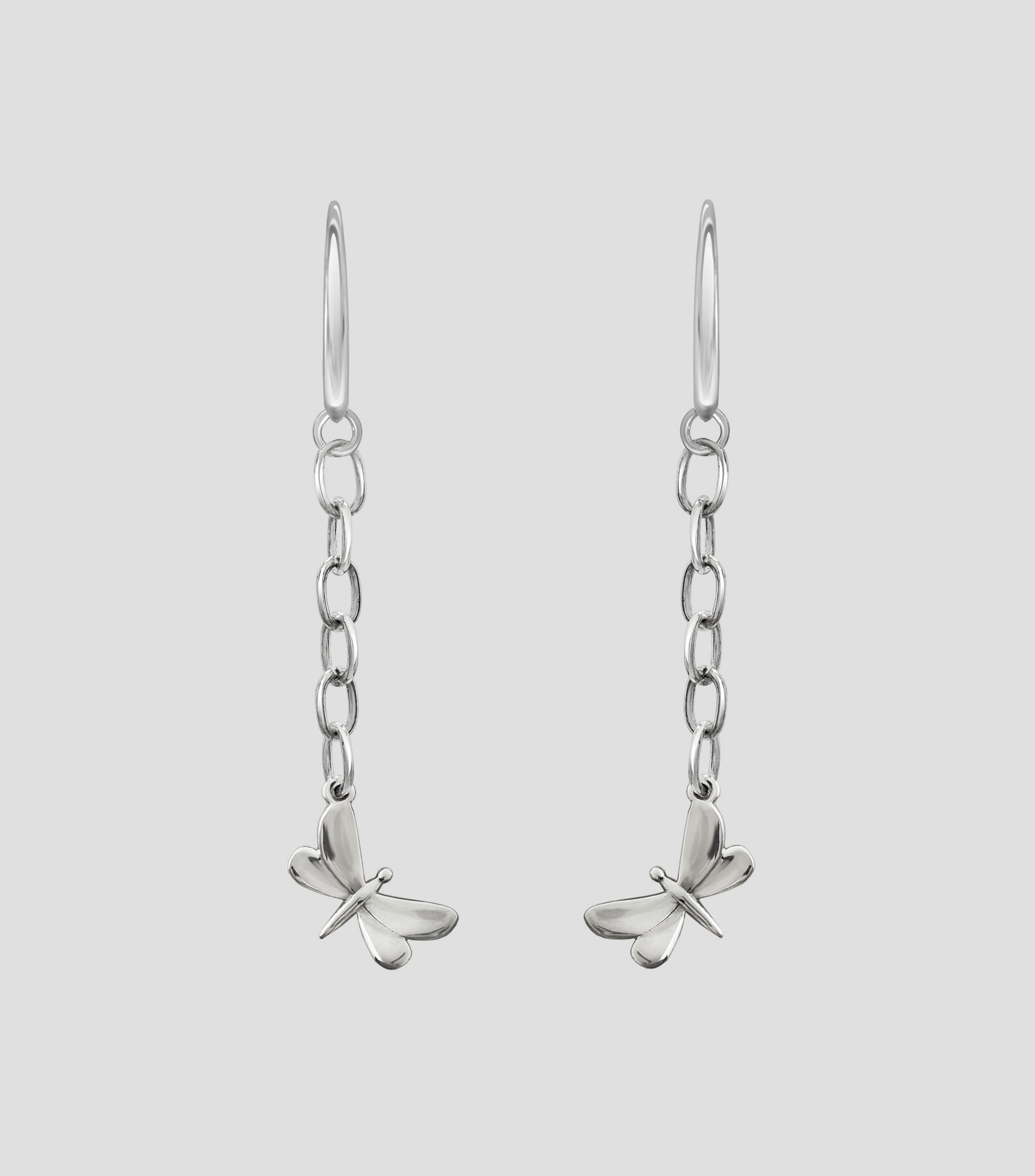 Aretes en plata .925 Libelula Alegria Mujer
