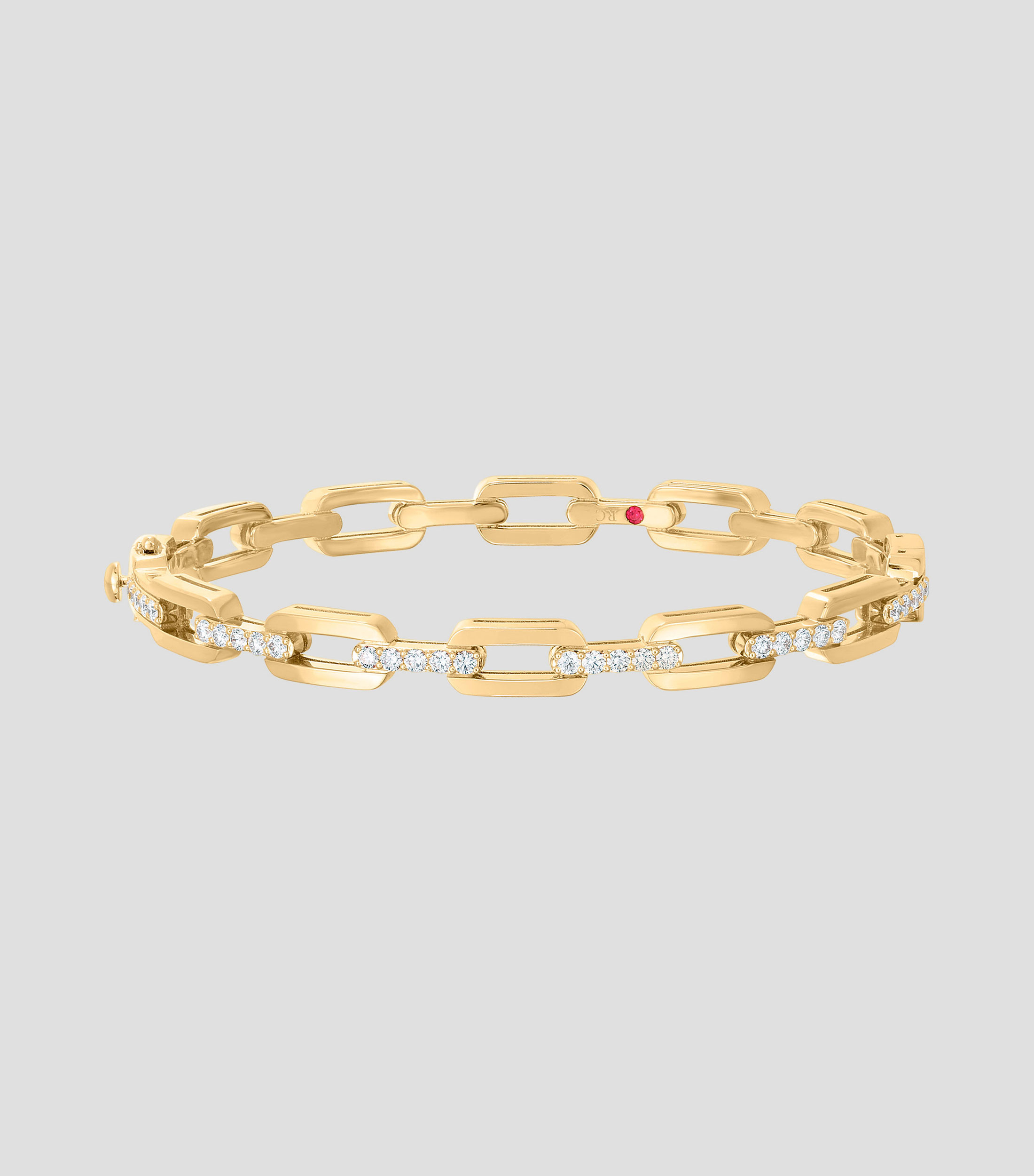 Pulsera en oro amarillo de 18 kilates Navarra Mujer