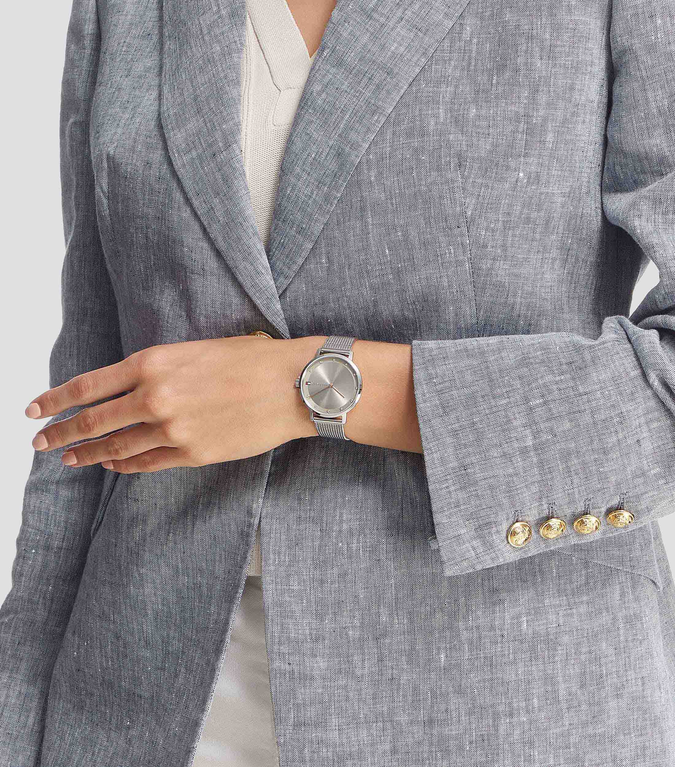 Reloj para Mujer Pippa Casual, Plateado