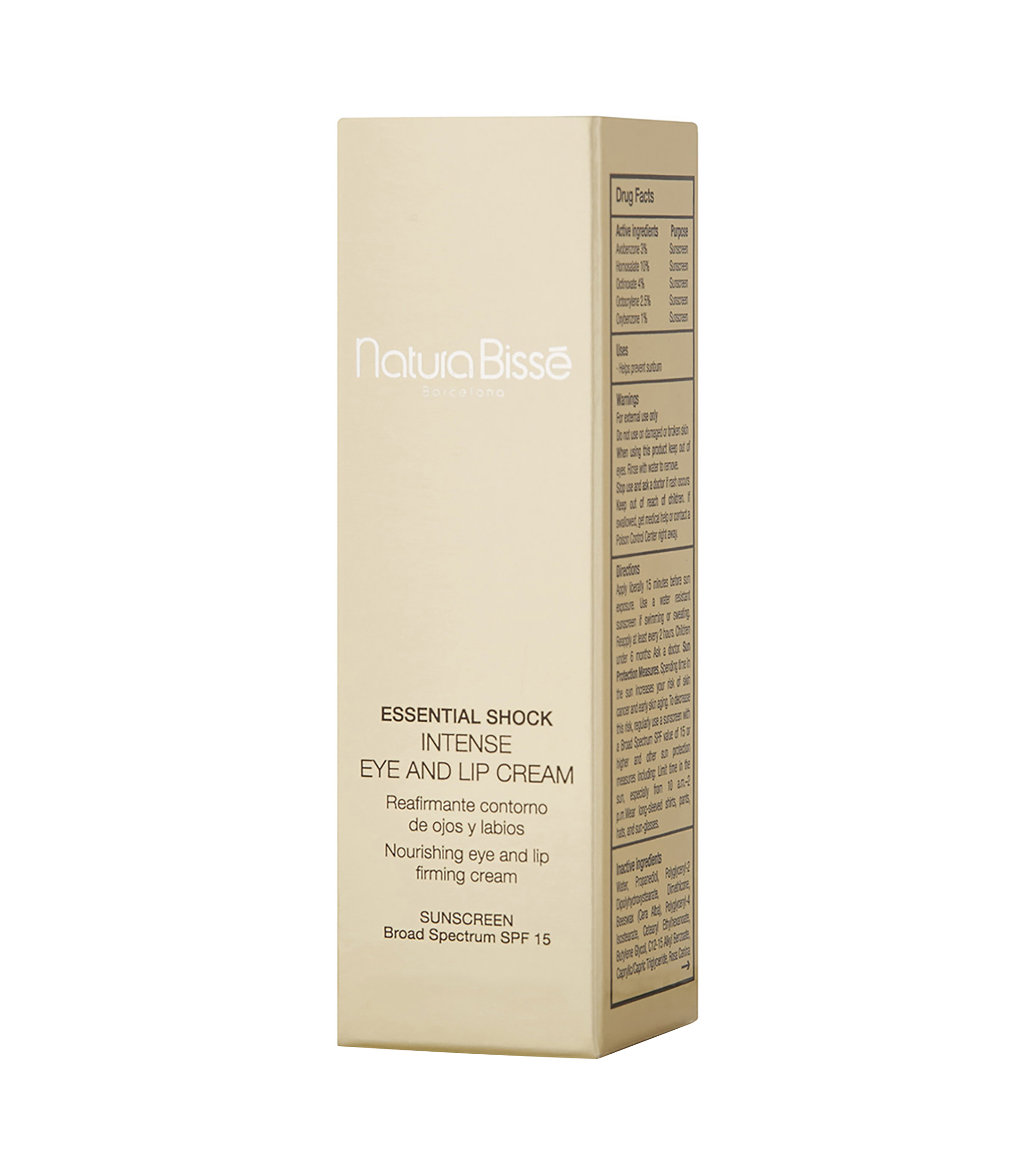 Crema para ojos y labios Essential Shock Intense Eye & Lip Treatment SPF15, 15 ml
