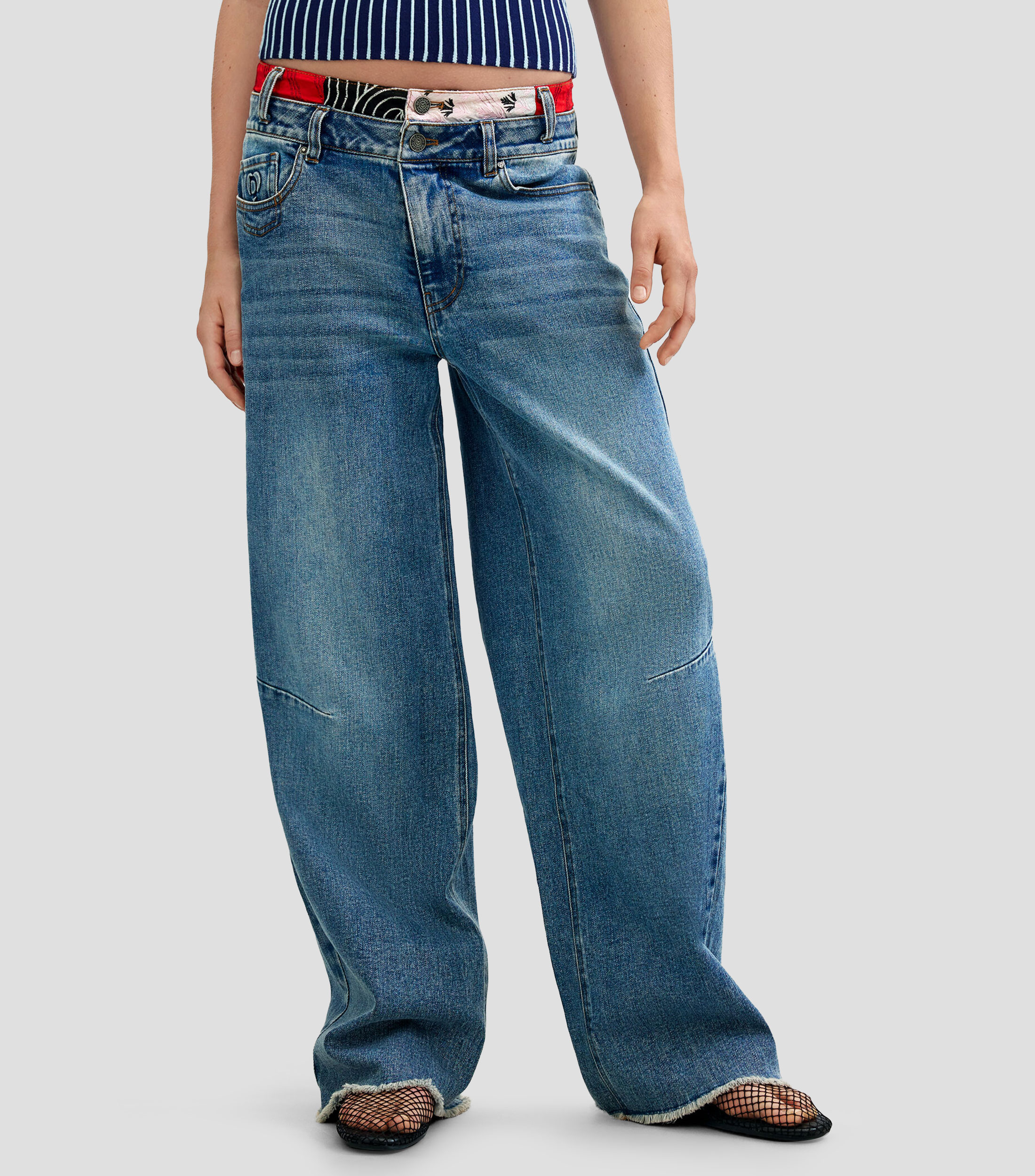 Jeans Recto Mujer