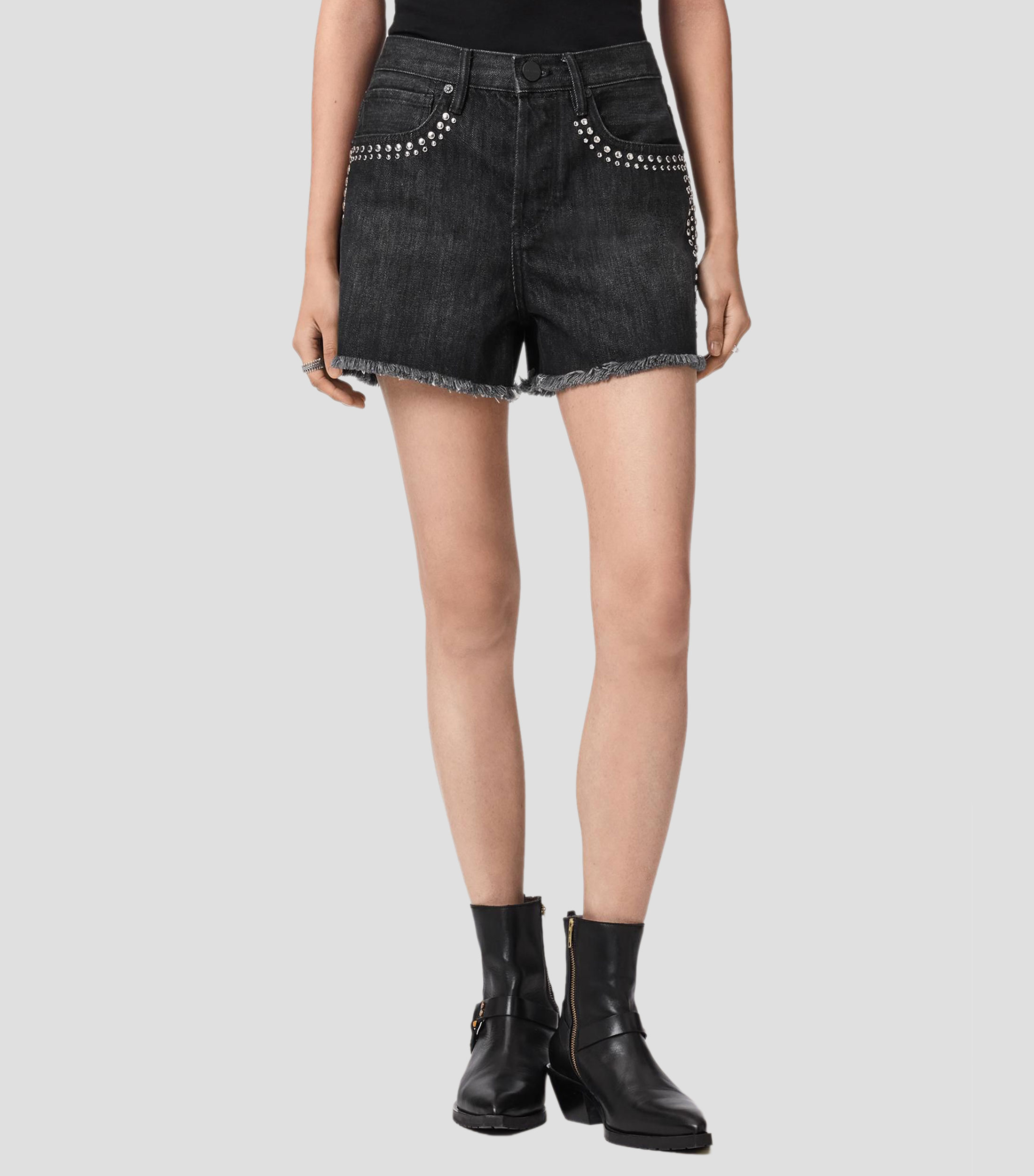 Short liso Mujer