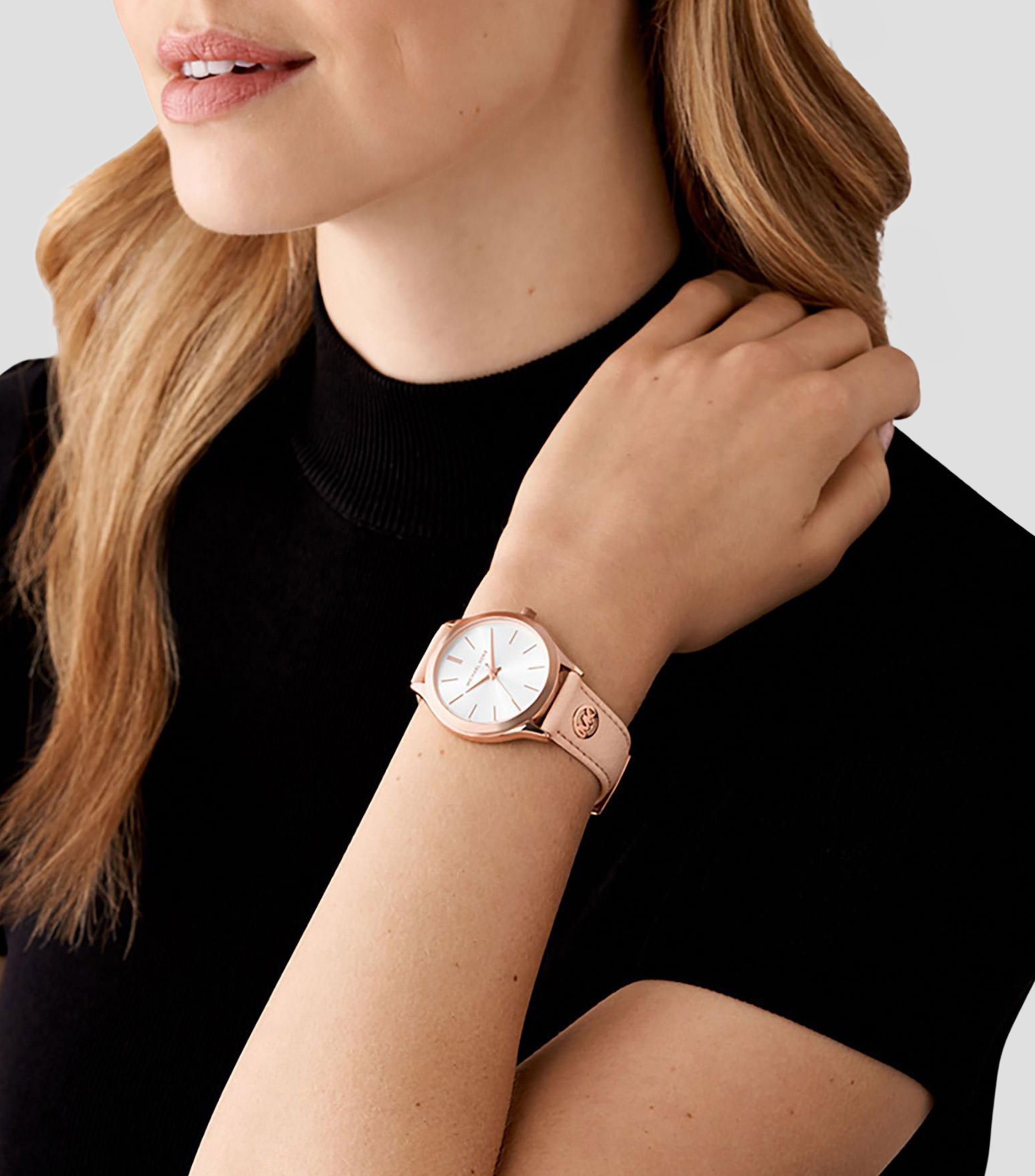 Reloj para Mujer Runway clásico oro rosa