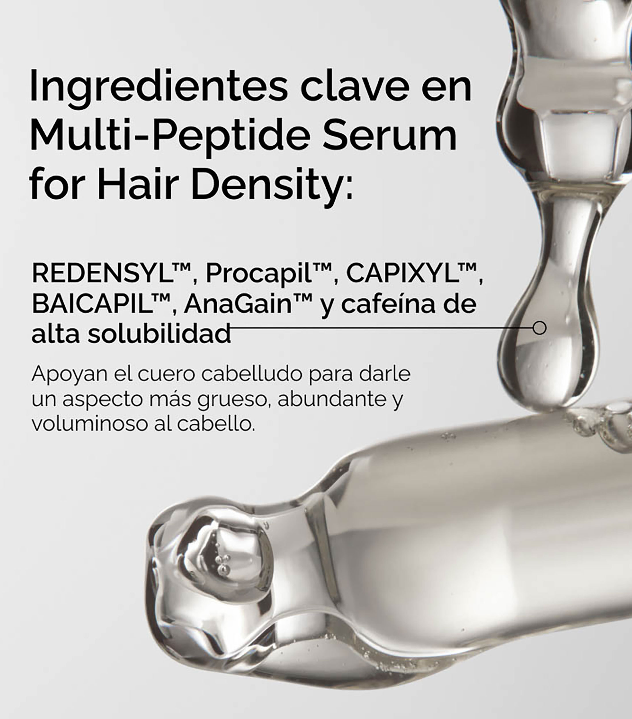 Sérum Ligero para Cabello Multi-Peptide, 60 ml