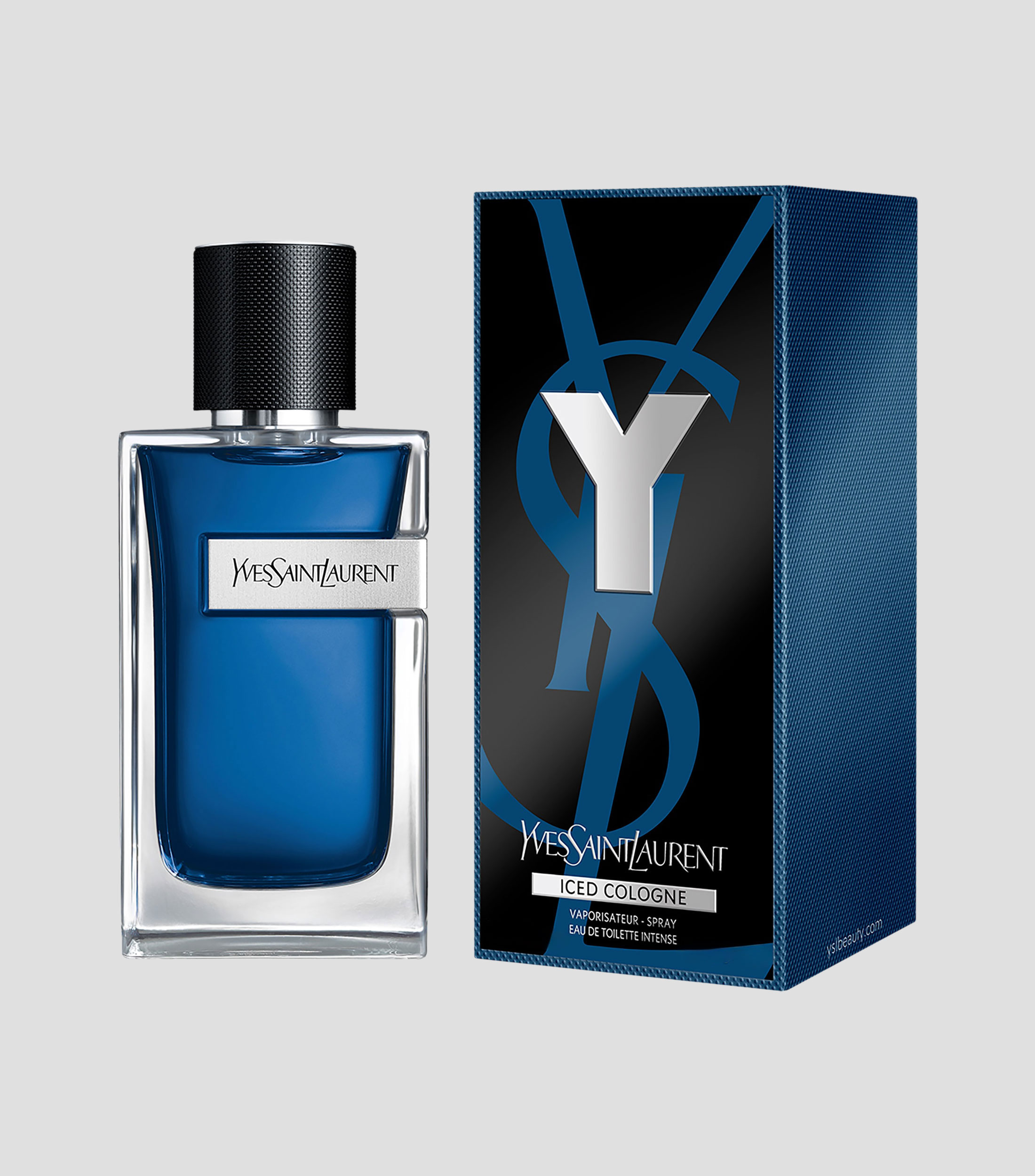 Y ICED COLOGNE, THE NEW LIQUID ICE INTENSITY, EAU DE TOILETTE, 100 ML