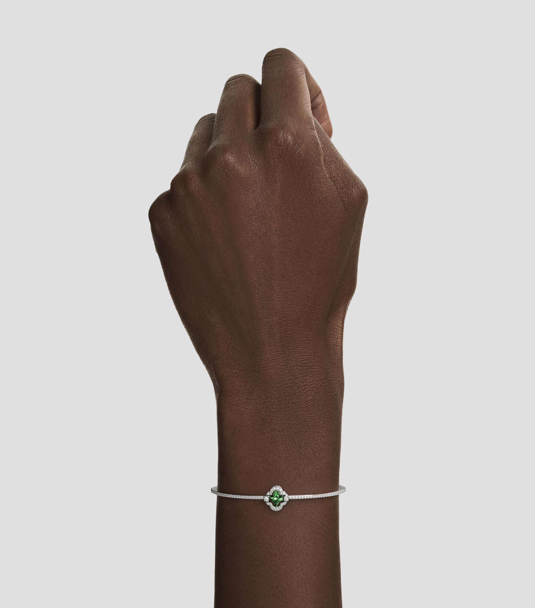 Brazalete con Zirconia Swarovski Una Mujer