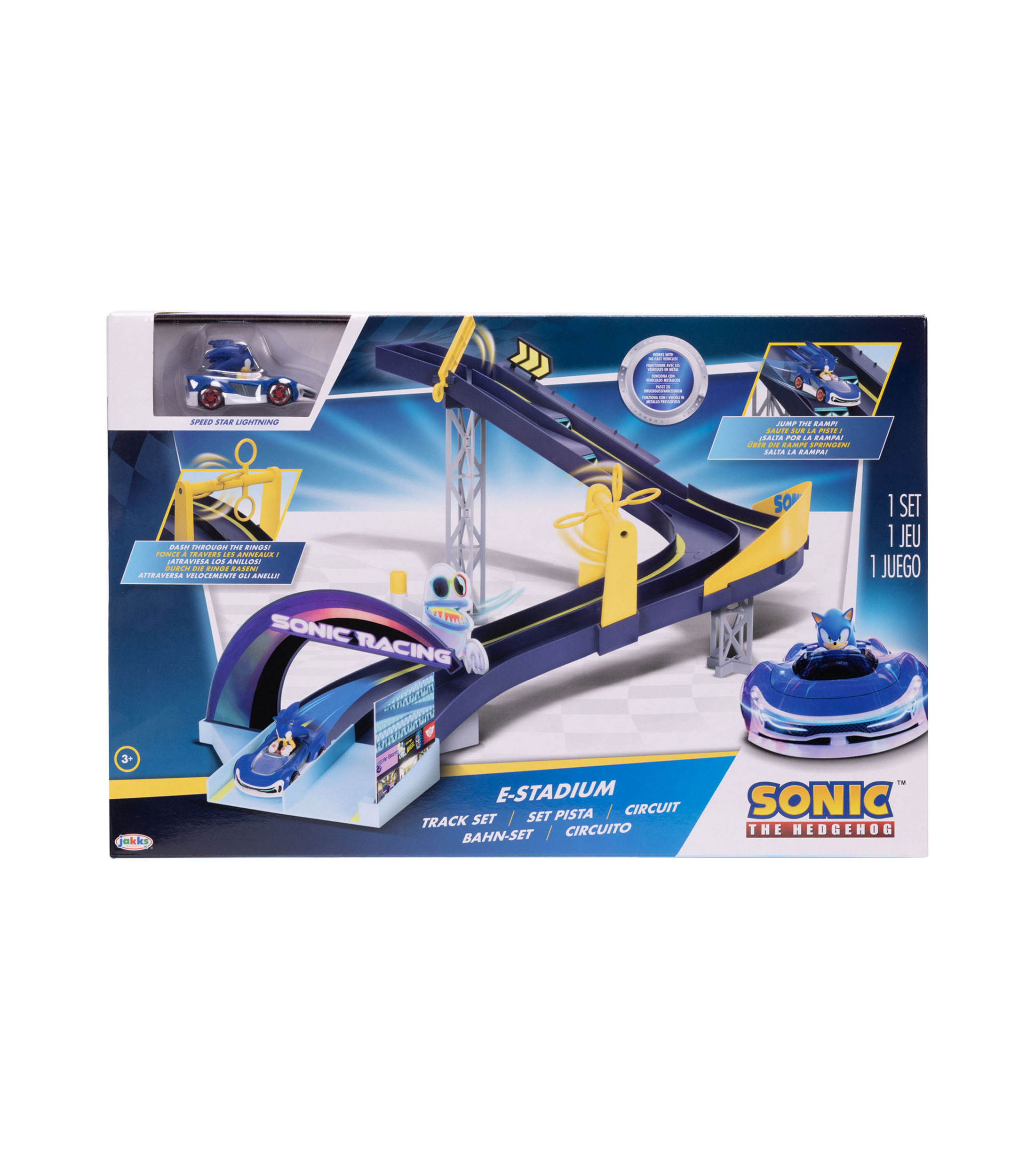 Sonic E-Stadium Track Set Die Cast