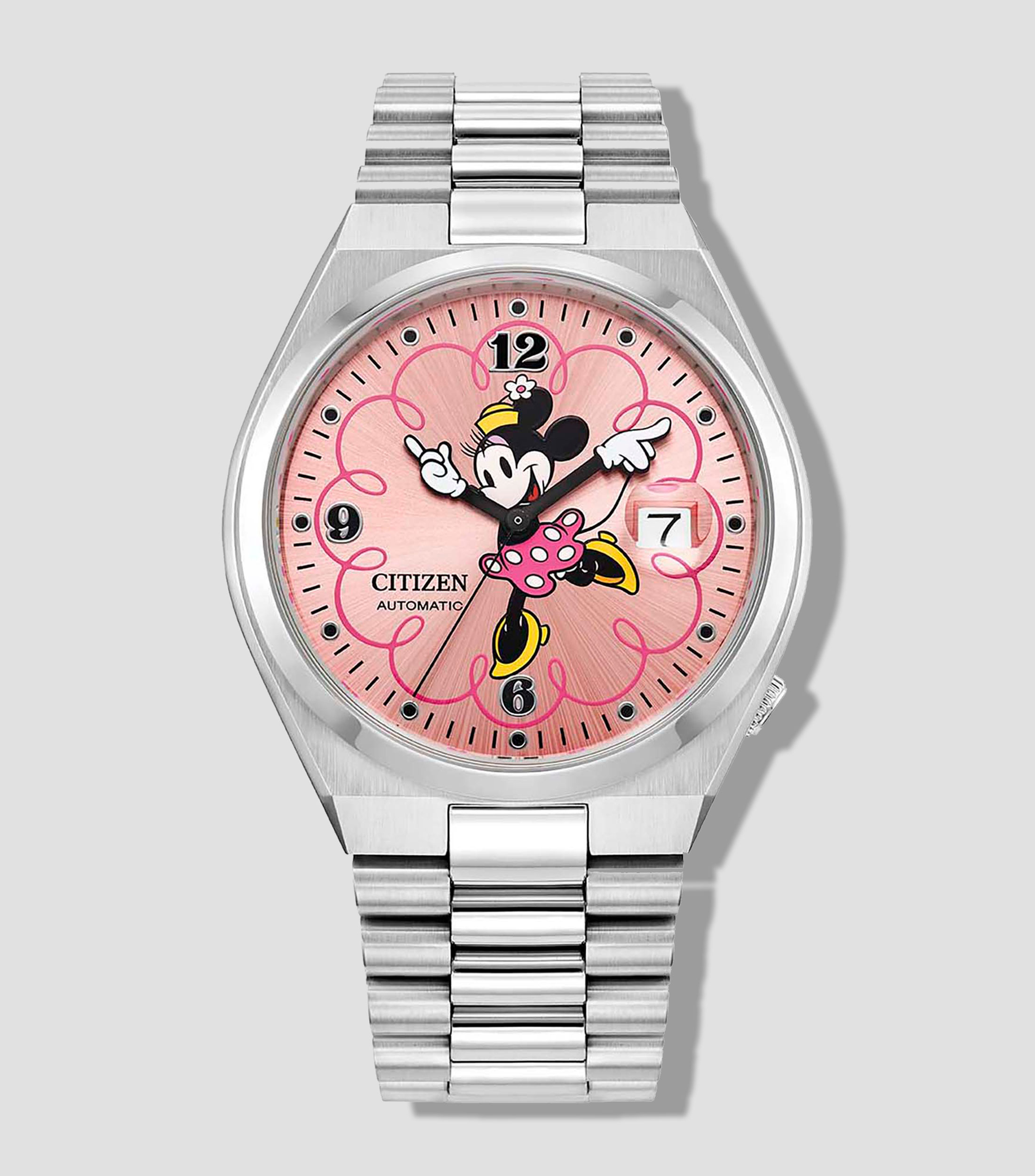 Reloj para Mujer Tsuyosa Minnie Mouse Casual, Plateado