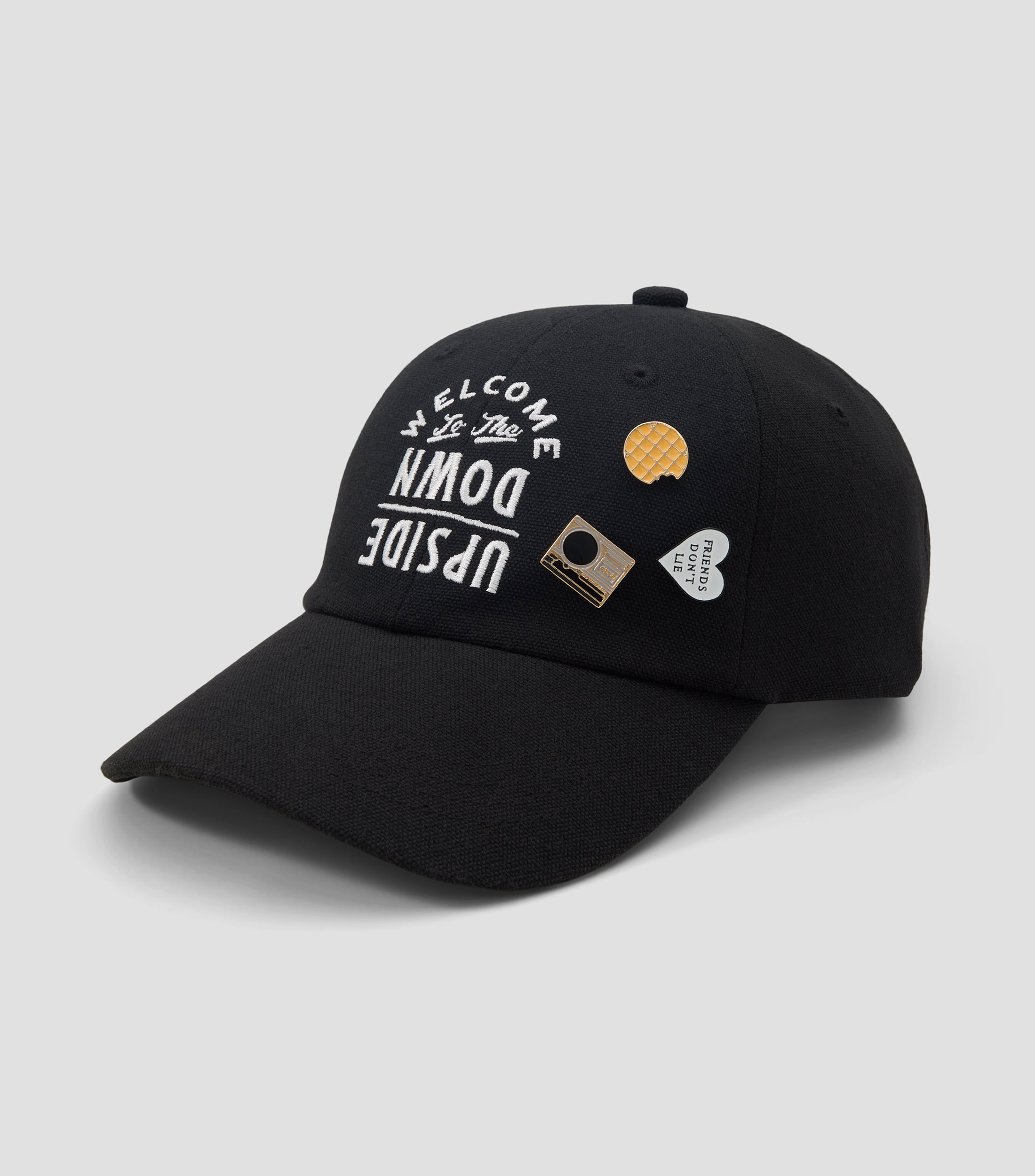 Gorra con bordado Mujer