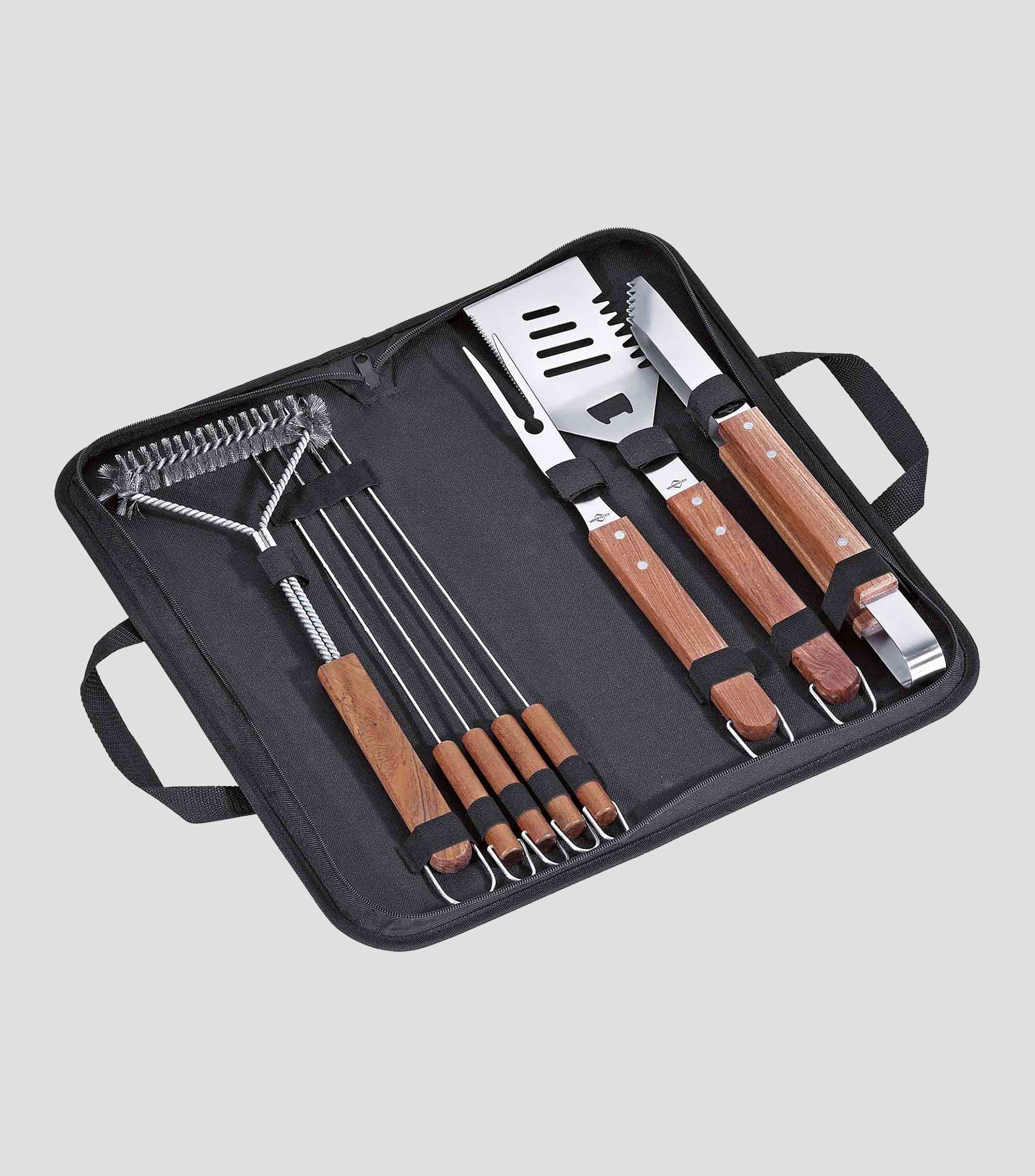 Set 8 piezas BBQ con funda