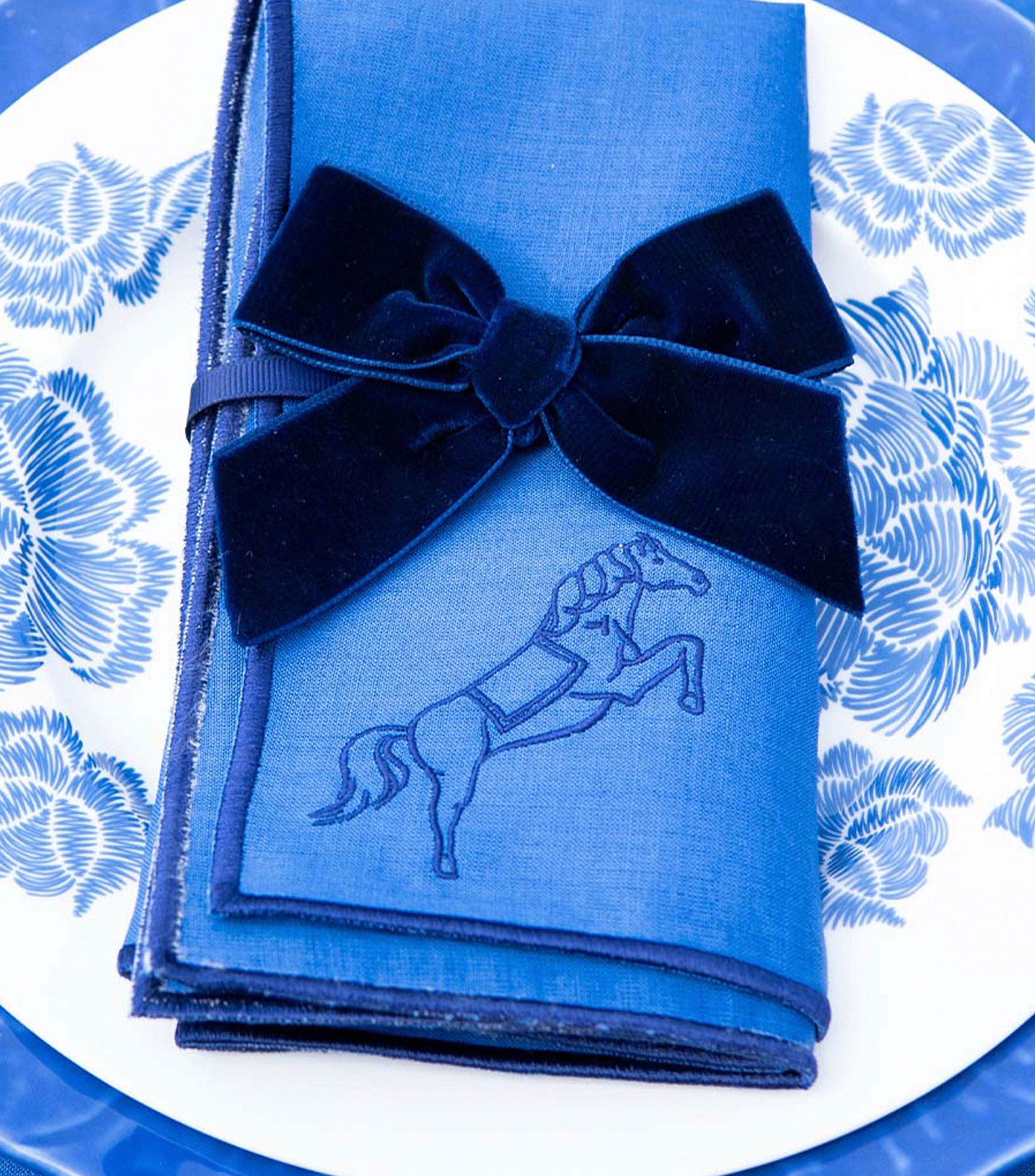 Set 4 platos tipo trinche Identidad Azul