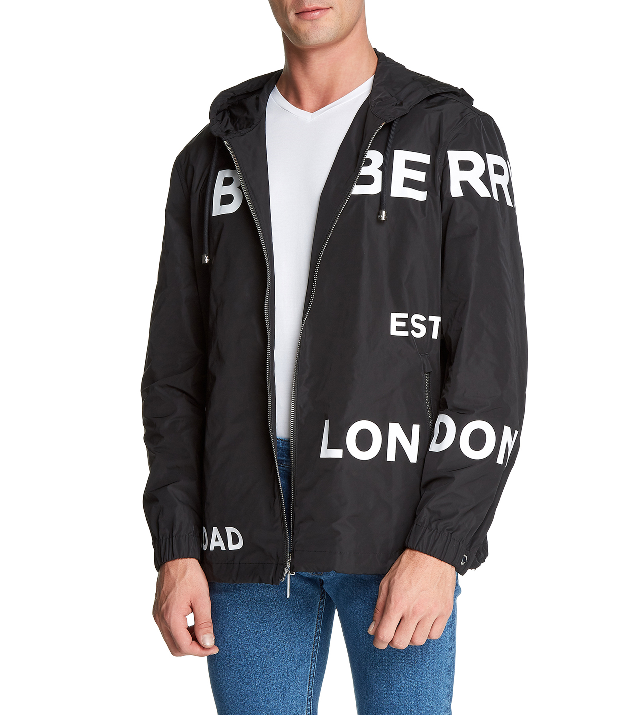 chamarra burberry para hombre