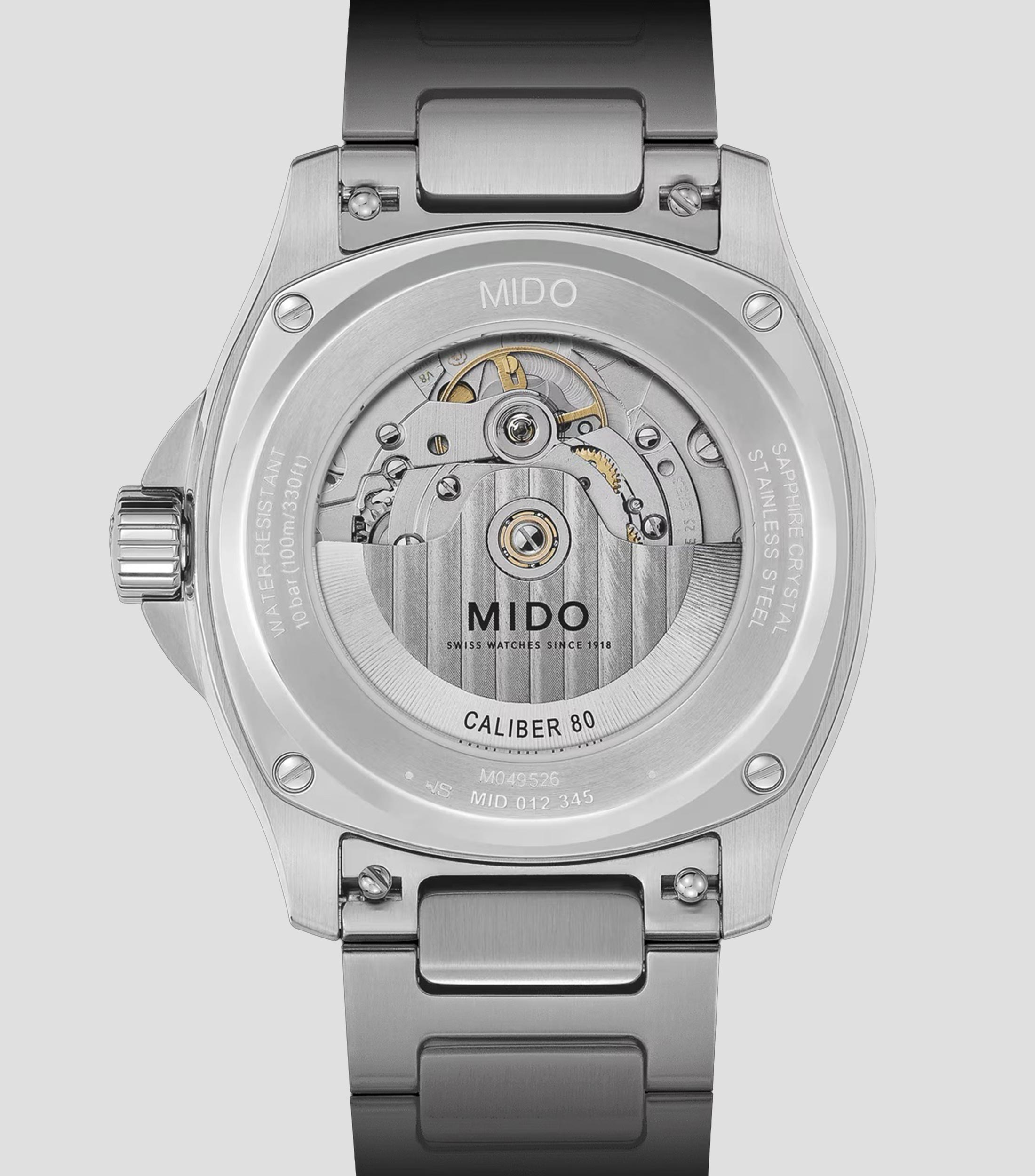 Reloj Unisex Multifort TV Big Date casual plateado