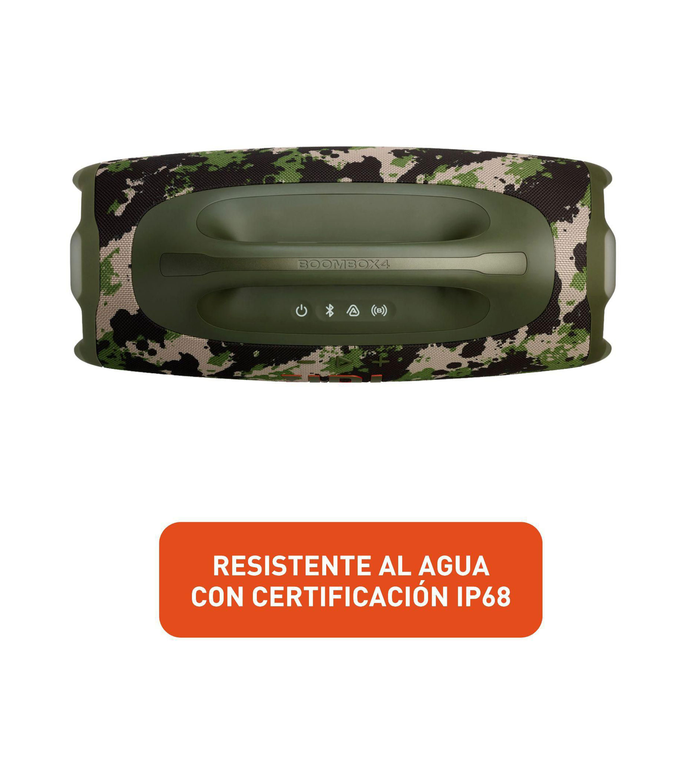 Bocina Portátil Inalámbrica Bluetooth 5.4 Boombox 4 camuflaje