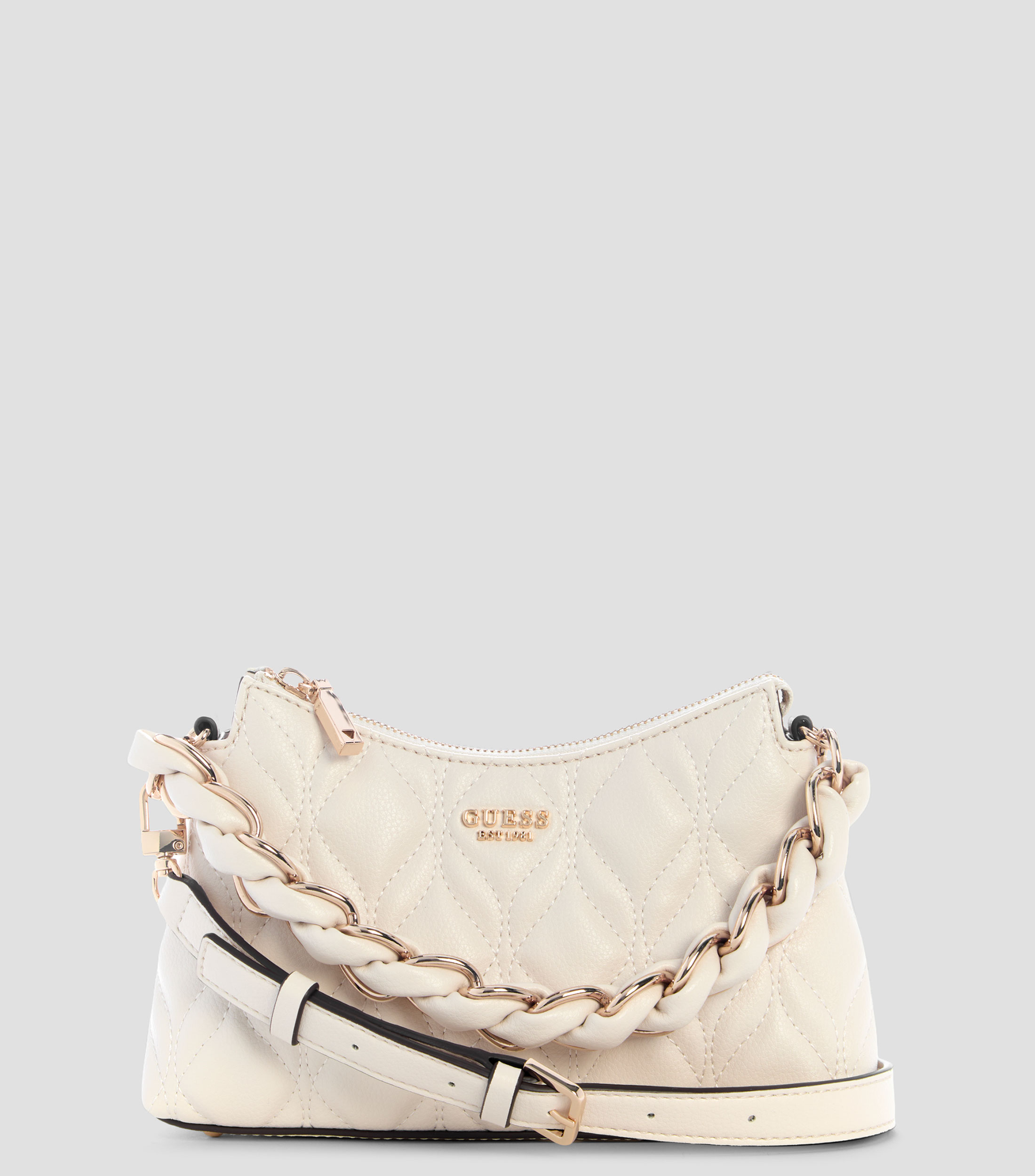 Bolsa shoulder blanca Maxine Mini lisa Mujer
