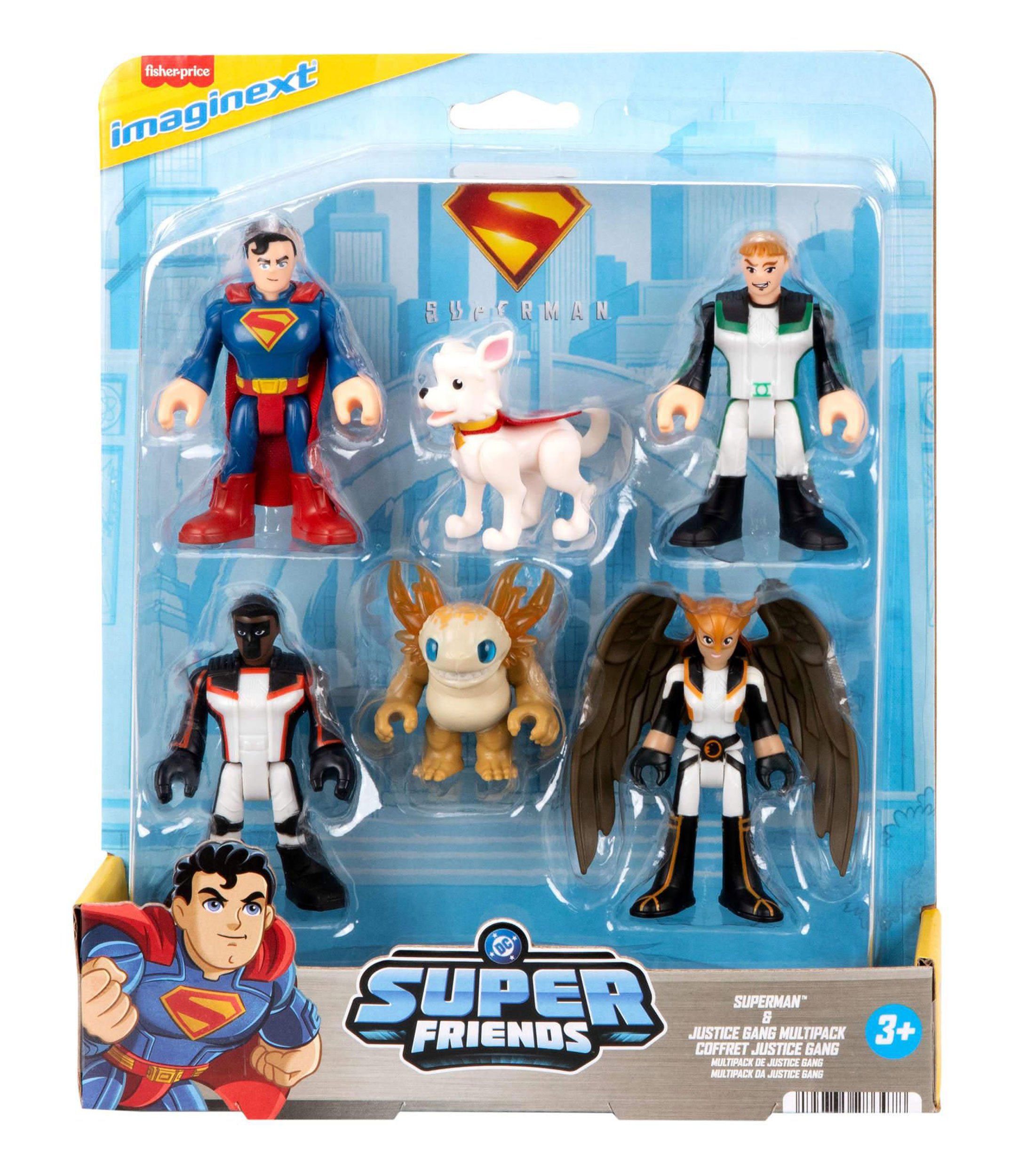 Figura de Accion Superman Justice Gang Set