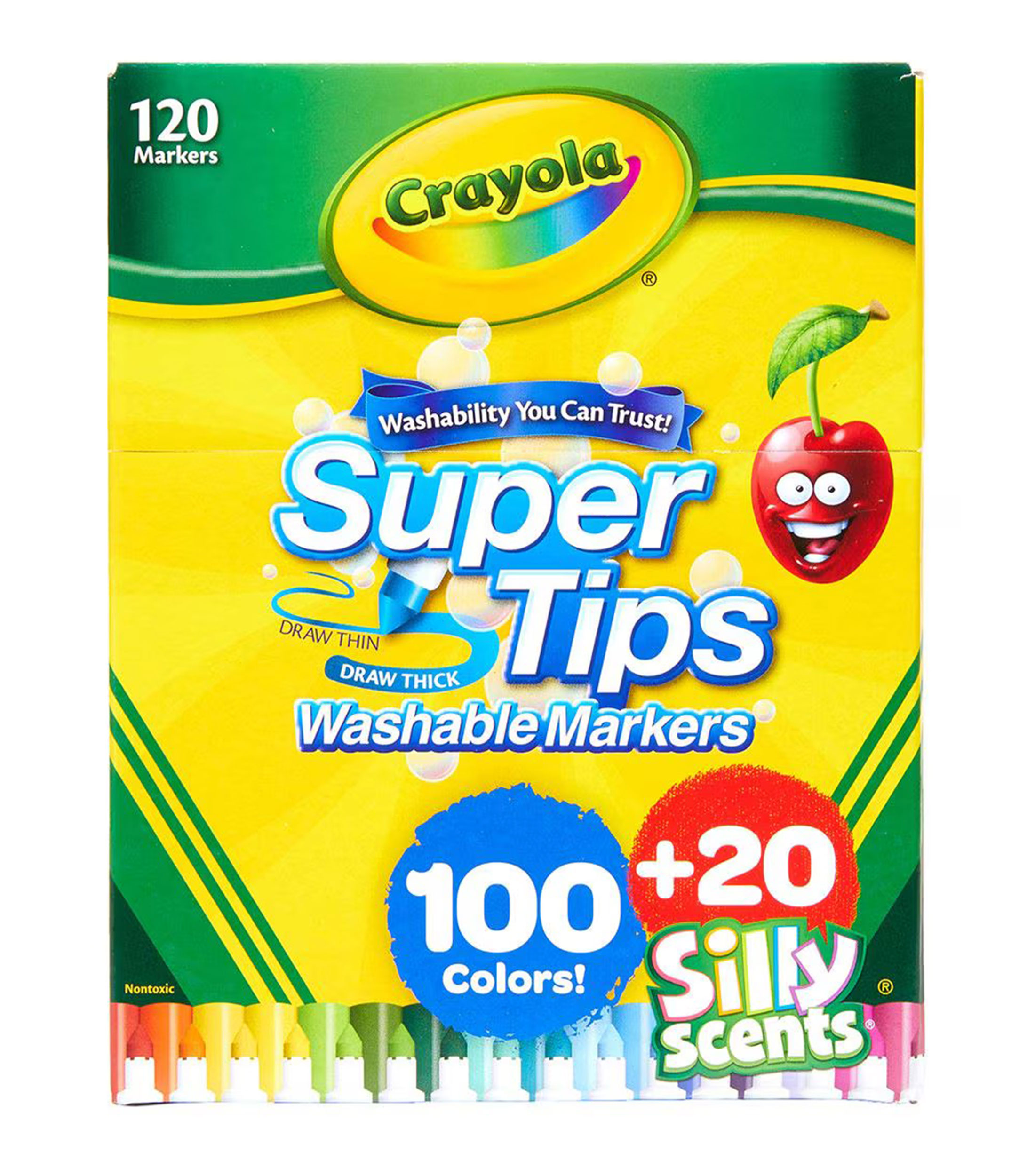 Set 100 plumones + 20 Punto Fino Super Tips
