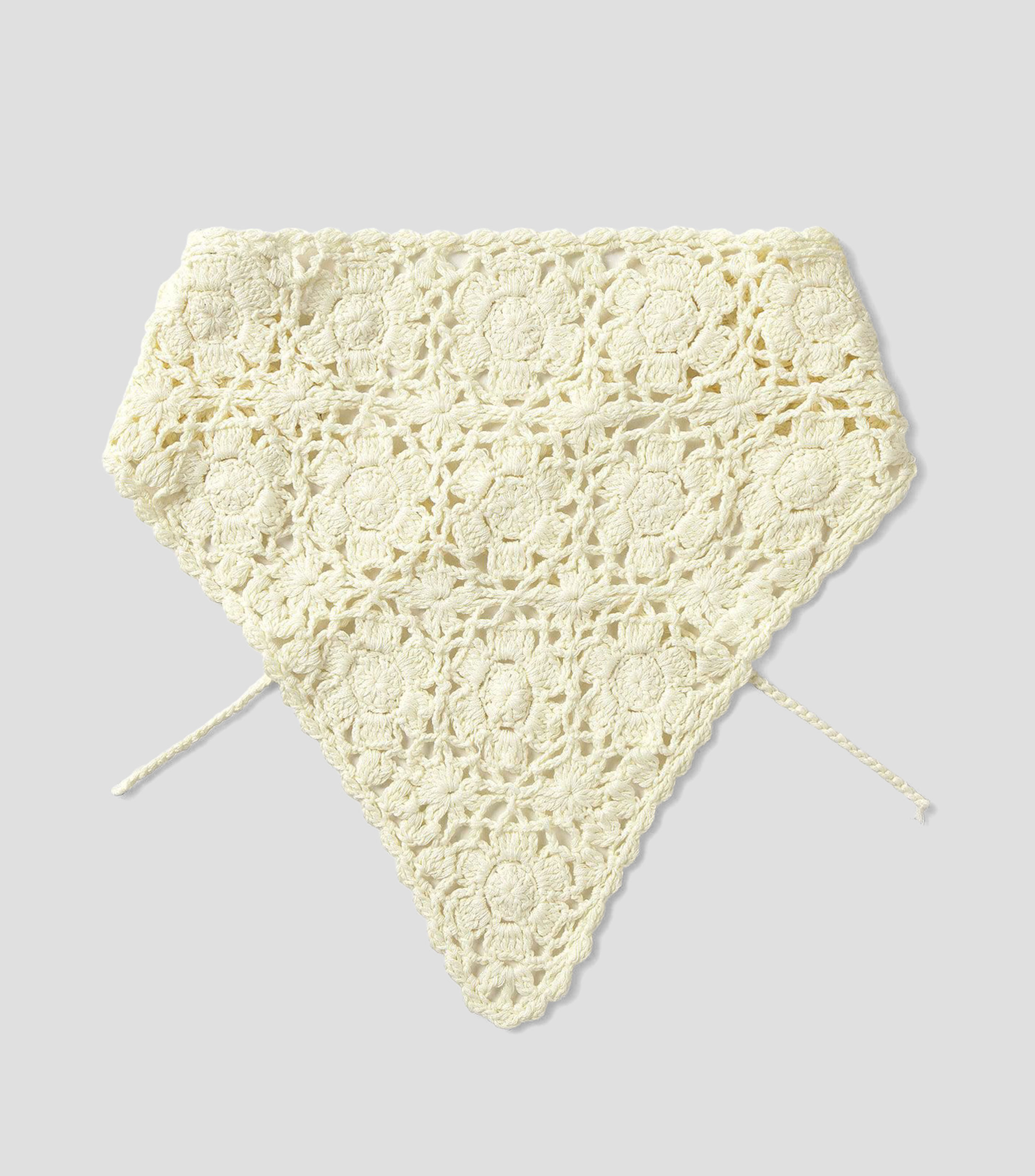 Pañuelo de algodón liso Mujer